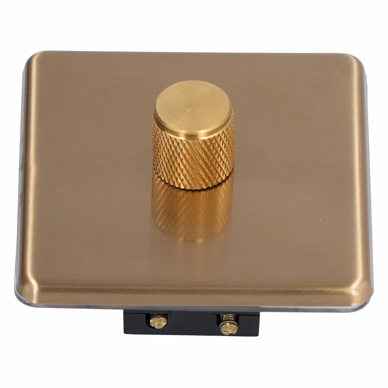 Interruttore Dimmer Regolatore Luce Ottone Spazzolato AC220V per Uso Domestico Ambiente Casa