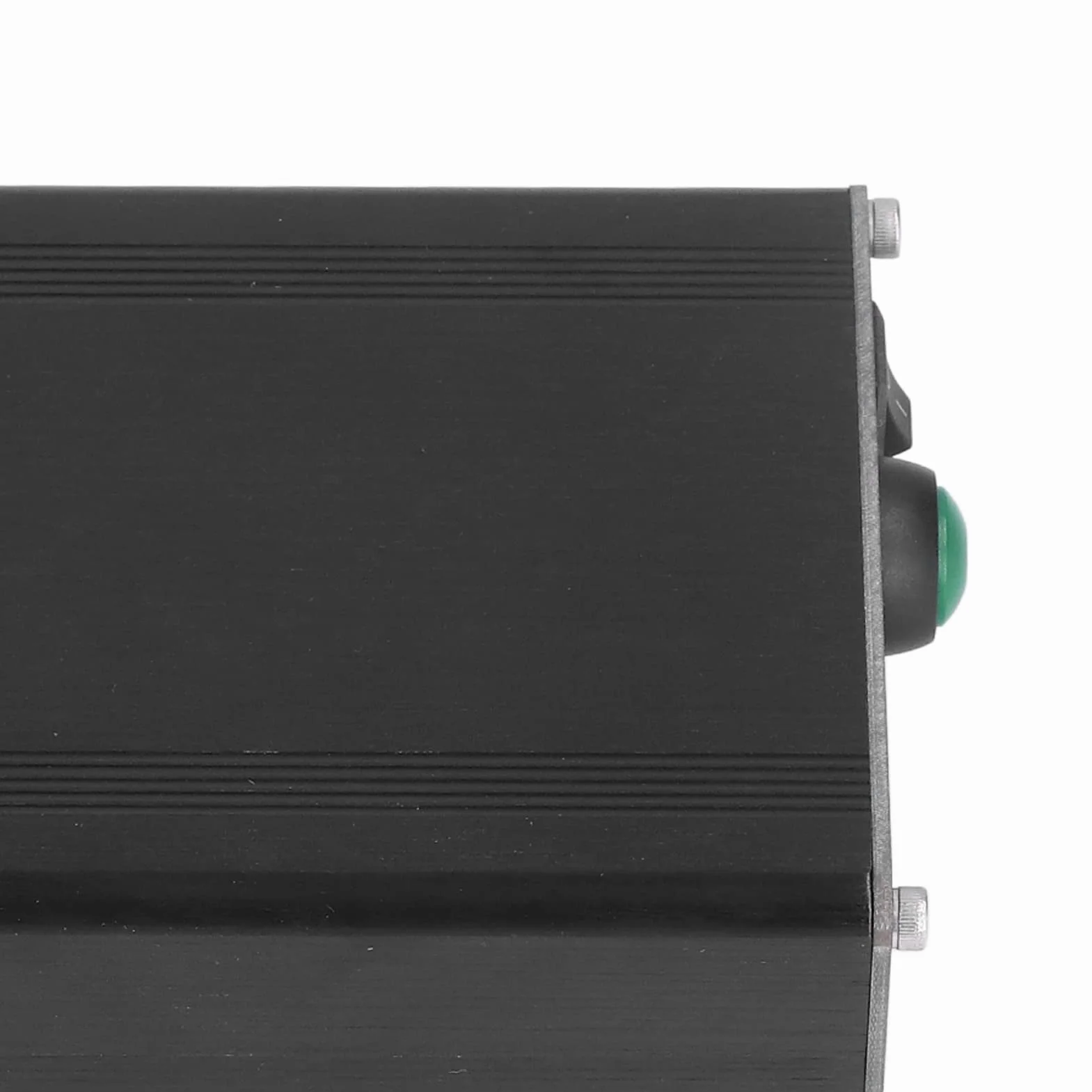 Sintonizzatore automatico dell'antenna ATU-100 1.8-50MHz, sintonizzatore automatico dell'antenna a onde corte aperto da 100W, tester in lega di alluminio OLED da 0,95 pollici con alloggiamento