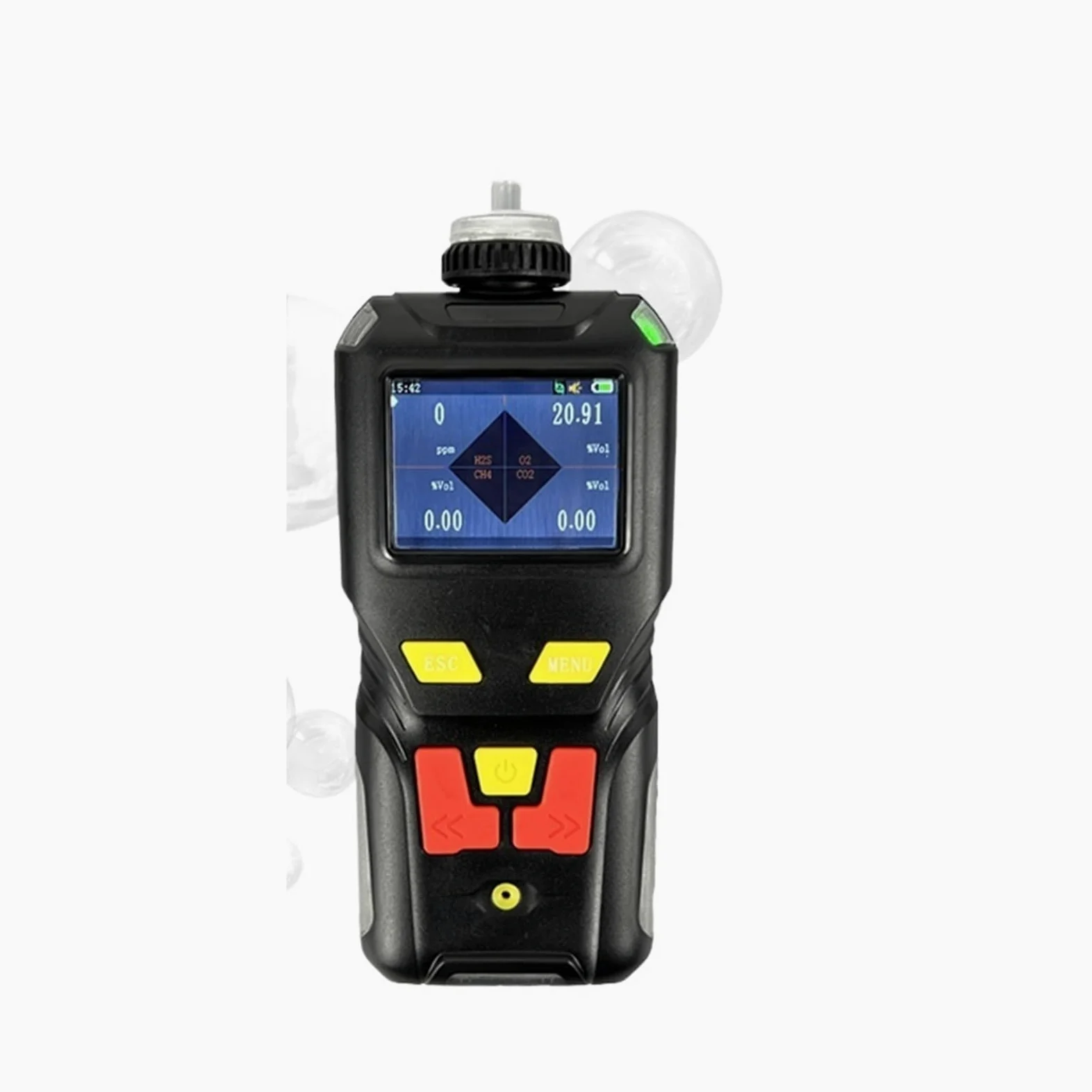 Rilevatore di perdite ad alta sensibilità Strumento for test gas rilevatore metano CH4 Monitor 0-1000PPM