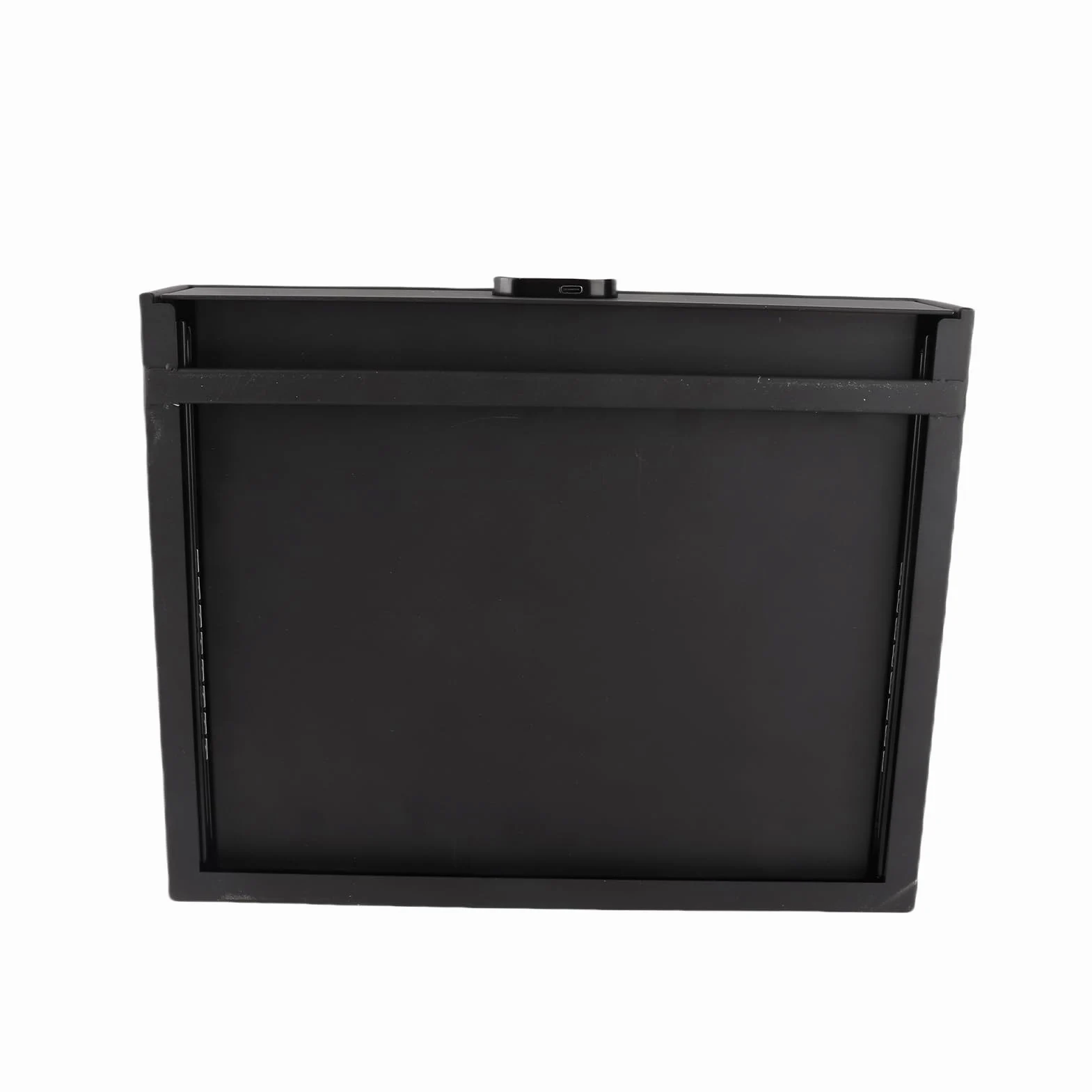 POENVFPO Cassaforte Nascosta Portatile con Impronta Digitale con Sblocco Tramite Impronta Digitale per Piccoli Spazi in Casa e Ufficio in Lega di Zinco
