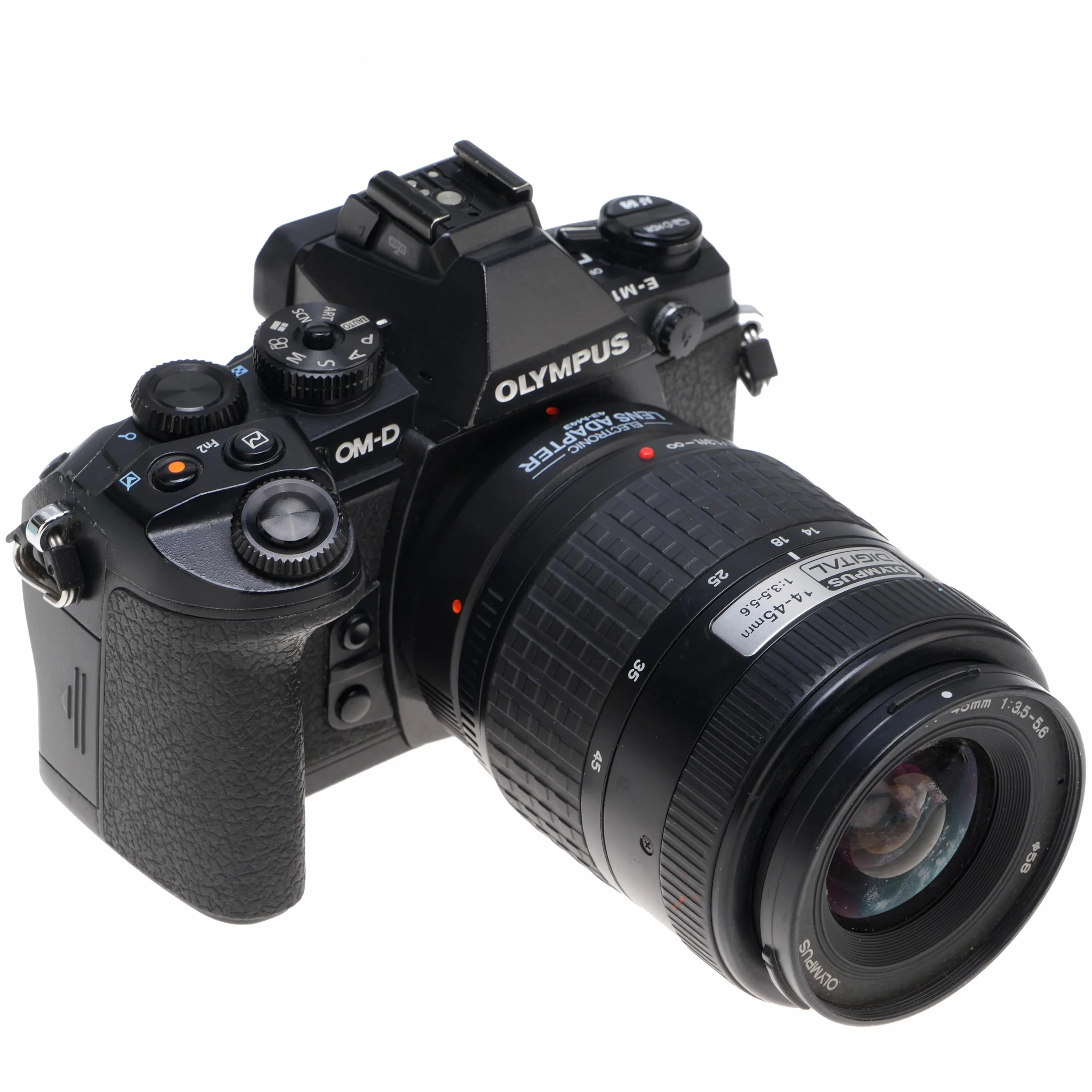 Hersmay Pro Autofocus 4/3-M4/3 Adattatore per obiettivo 4/3 43 su M4/3 MFT Mount Camera per Olympus E-M5 E-M10 III per PANAS0NIC G9 II G95 G10 G100V G100K GX1 GX7 GX9 GH6 BMPCC MMF3 MMF2