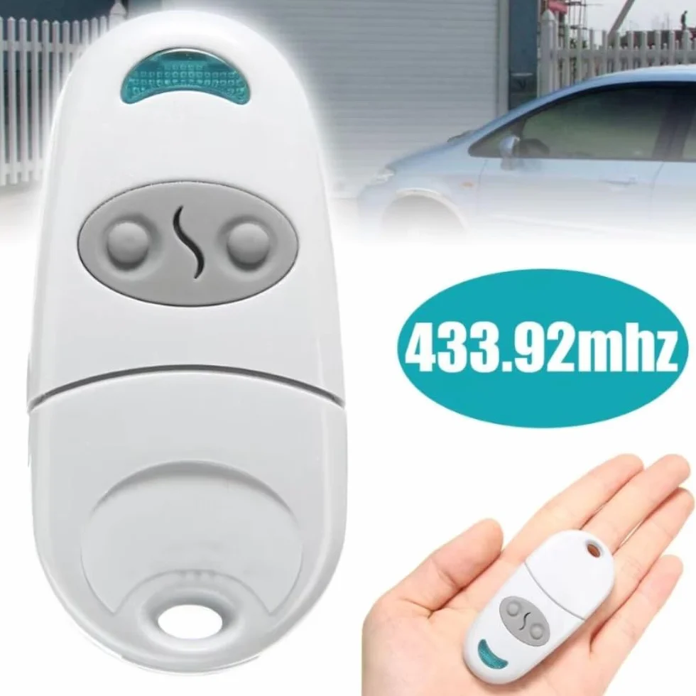 Telecomando Cancello Universale 433,92MHz 2 Canali Compatibile Top 432EE 432EV 432NA 432A 432M 432S T432