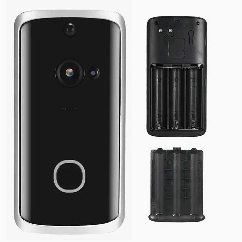 Smart Phone Wireless WiFi Video Smart Phone, Videocitofono con Campanello, Buono per La Sicurezza Domestica, Perfetto Come Il Regalo per La Casa