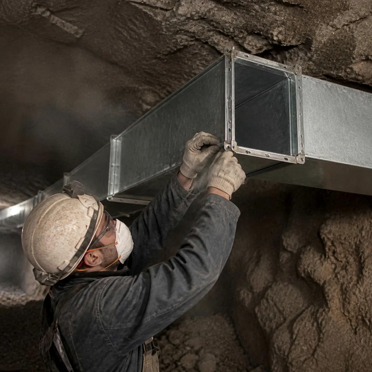 Condotto di Ventilazione Zincato | Rivestimento zincato, Tubo scarico fumi, Produzione industriale, Per carpentieri metallici