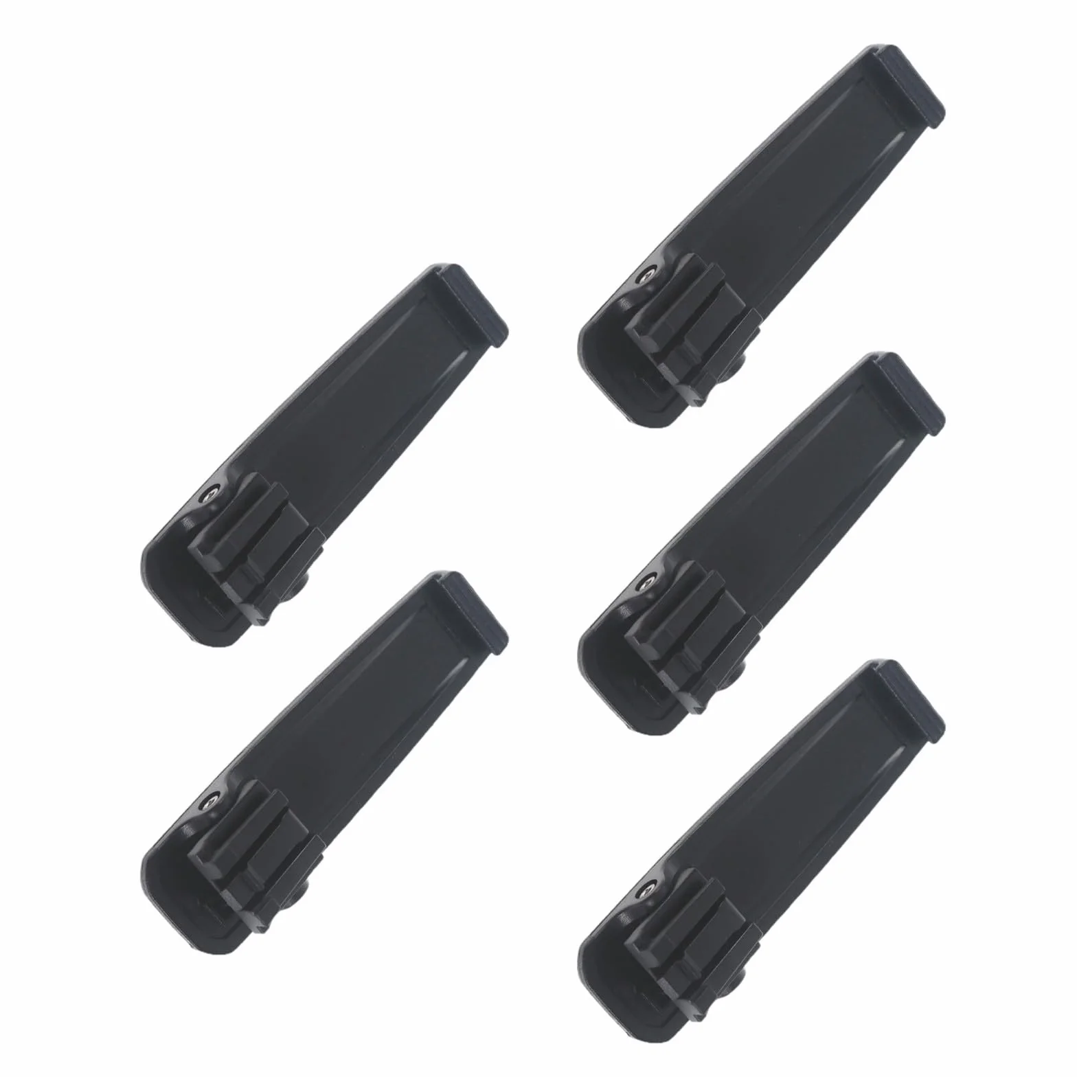 Clip da cintura per radio ergonomica per modelli A16, A25, M25, M37, M93D, sicuro, con clip di ricambio per batteria, design antiscivolo e resistente alle cadute