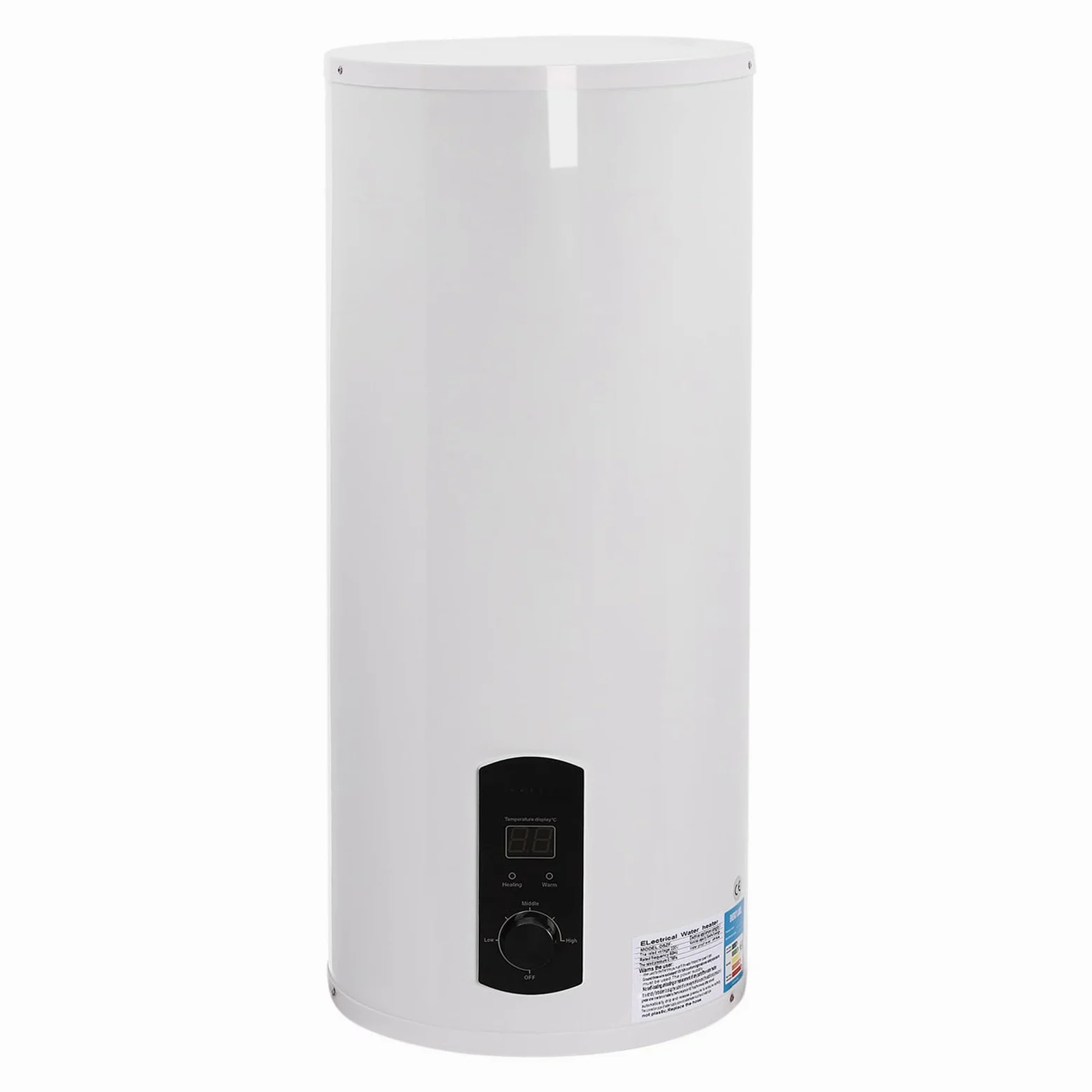 Scaldabagno elettronico da 2 KW – 100 litri – scaldabagno – con doccetta e rubinetto – ideale per cucina, bagno e molto altro ancora