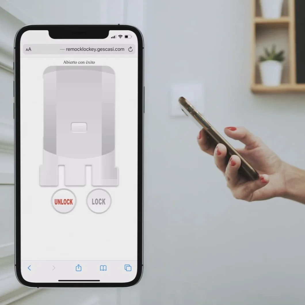 Serratura Invisibile Oro Doppio Motore 4 Telecomandi Antifurto Remock PRO