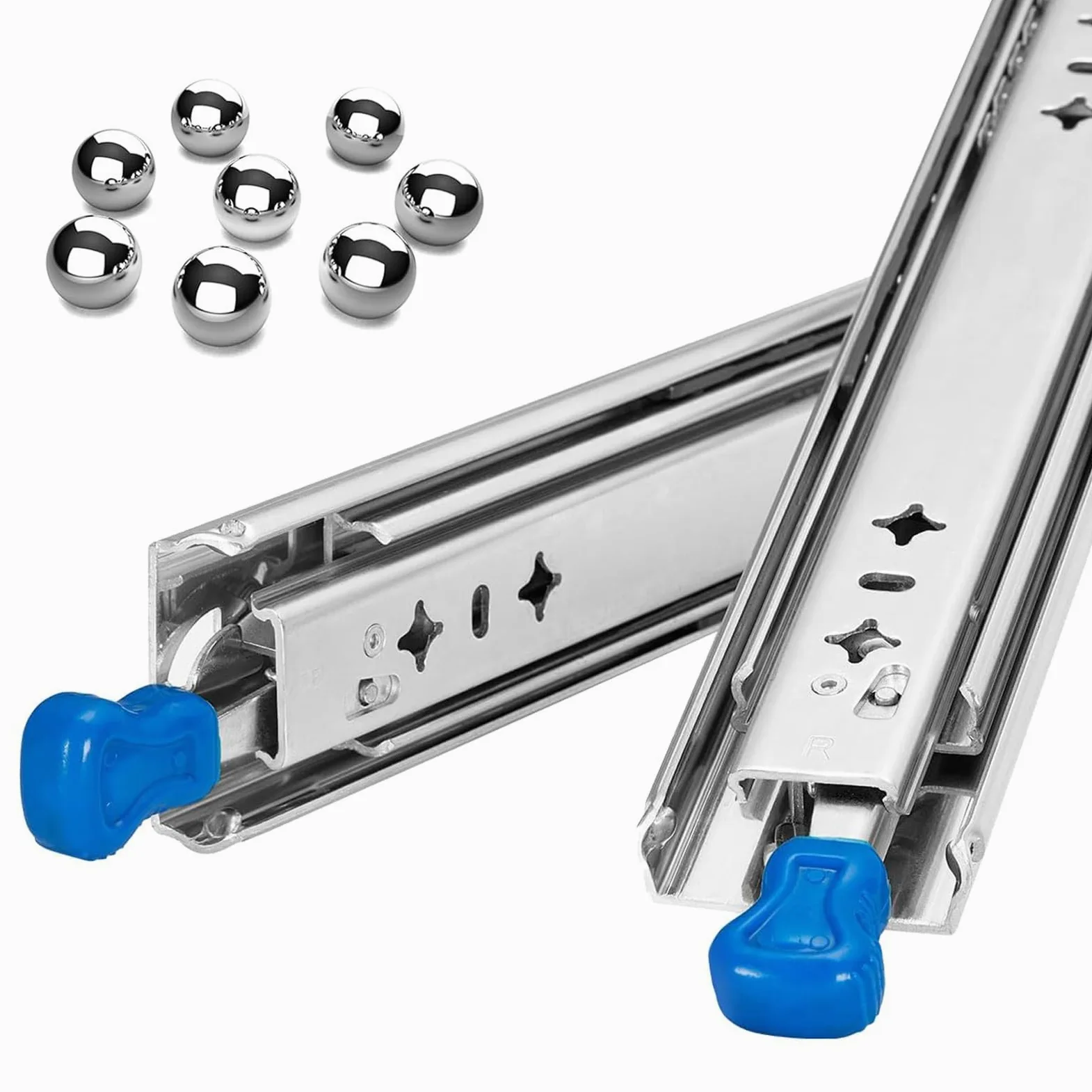Guide For Cassetti Ad Estrazione Totale, Guide For Cassetti Con Chiusura For Carichi Pesanti, Facile Da Installare, For Scaffalature For Carichi, Armadi(900mm/36in)