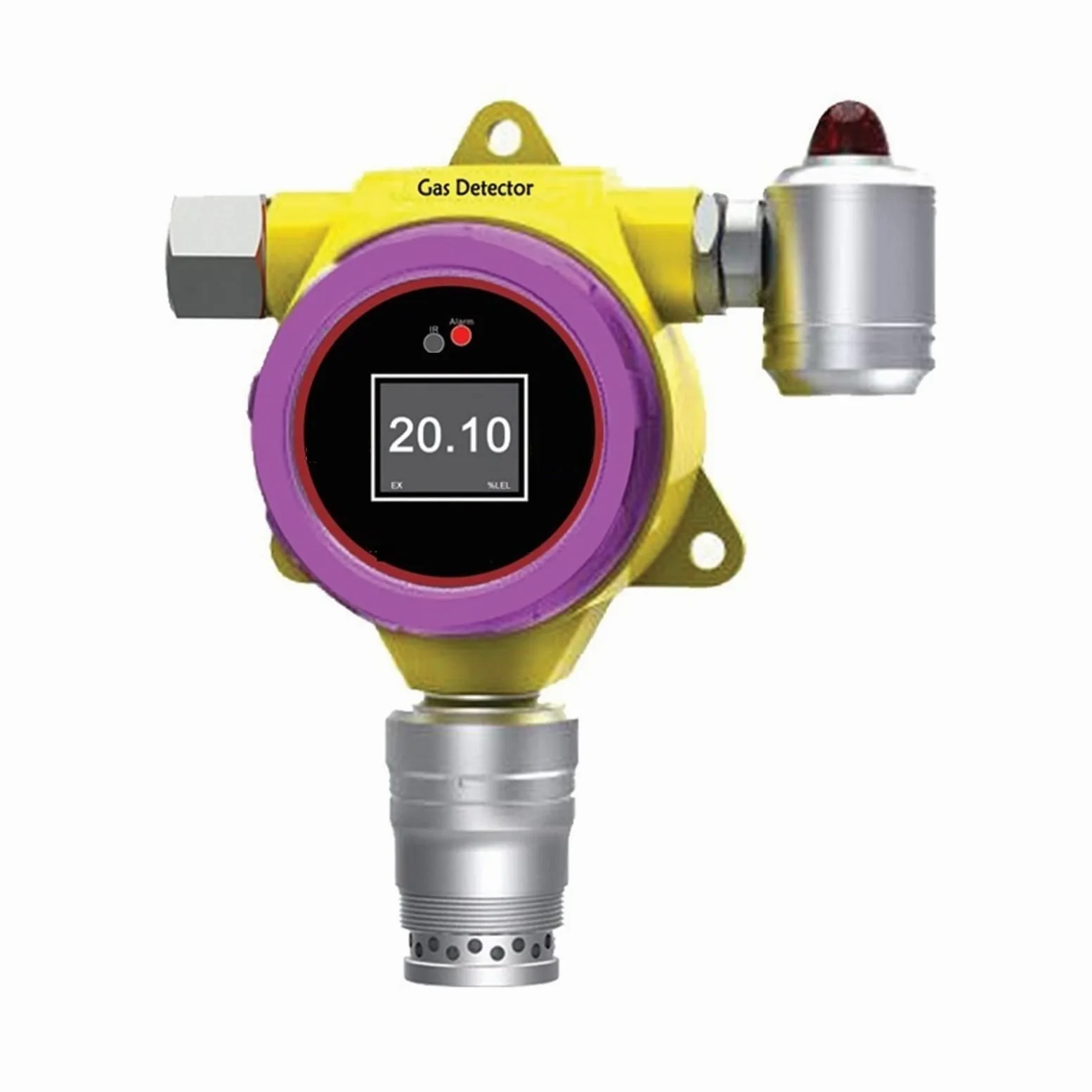 Metano CH4 Rilevatore di gas singolo fisso, W lcd Schermo. Allarme/monitor di gas infiammabile, risposta rapida