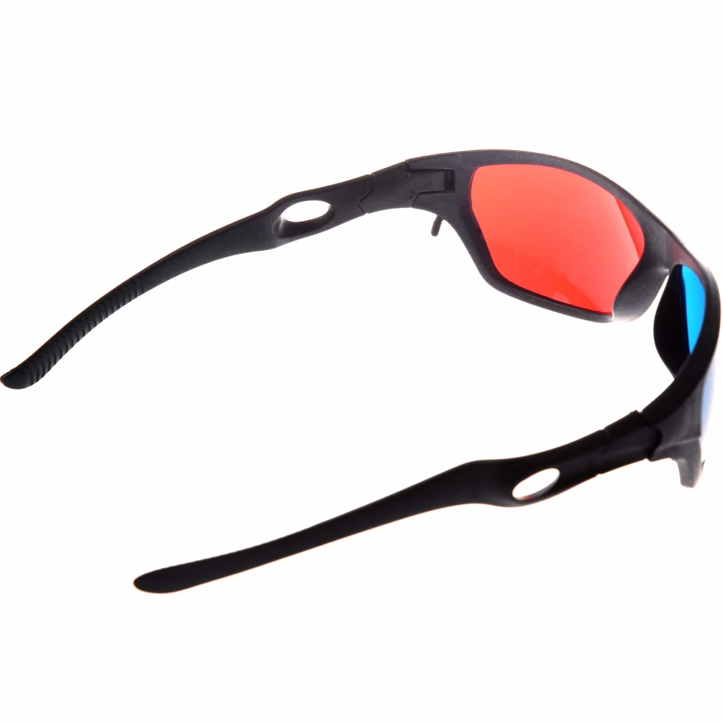 Occhiali 3D Semplice Rosso-Blu Ciano anaglifi per e Film 3D (Upgrade Extra Style)
