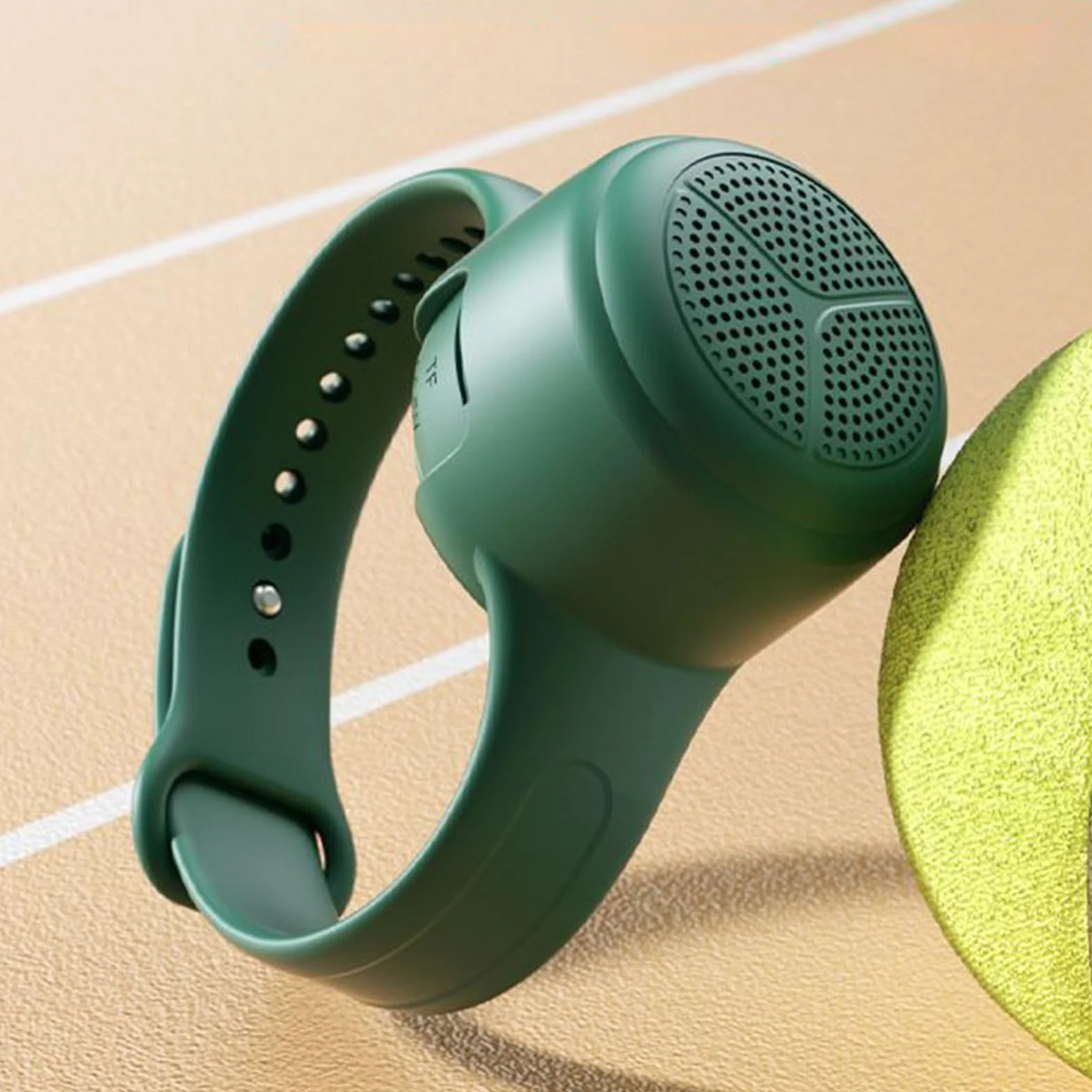 Altoparlante Indossabile | Cassa Audio da Polso | Batteria a Lunga Durata Lettore Audio Musicale da Polso per Viaggi, Moto, Arrampicata, Allenamenti, Ciclismo e Attività all'Aperto