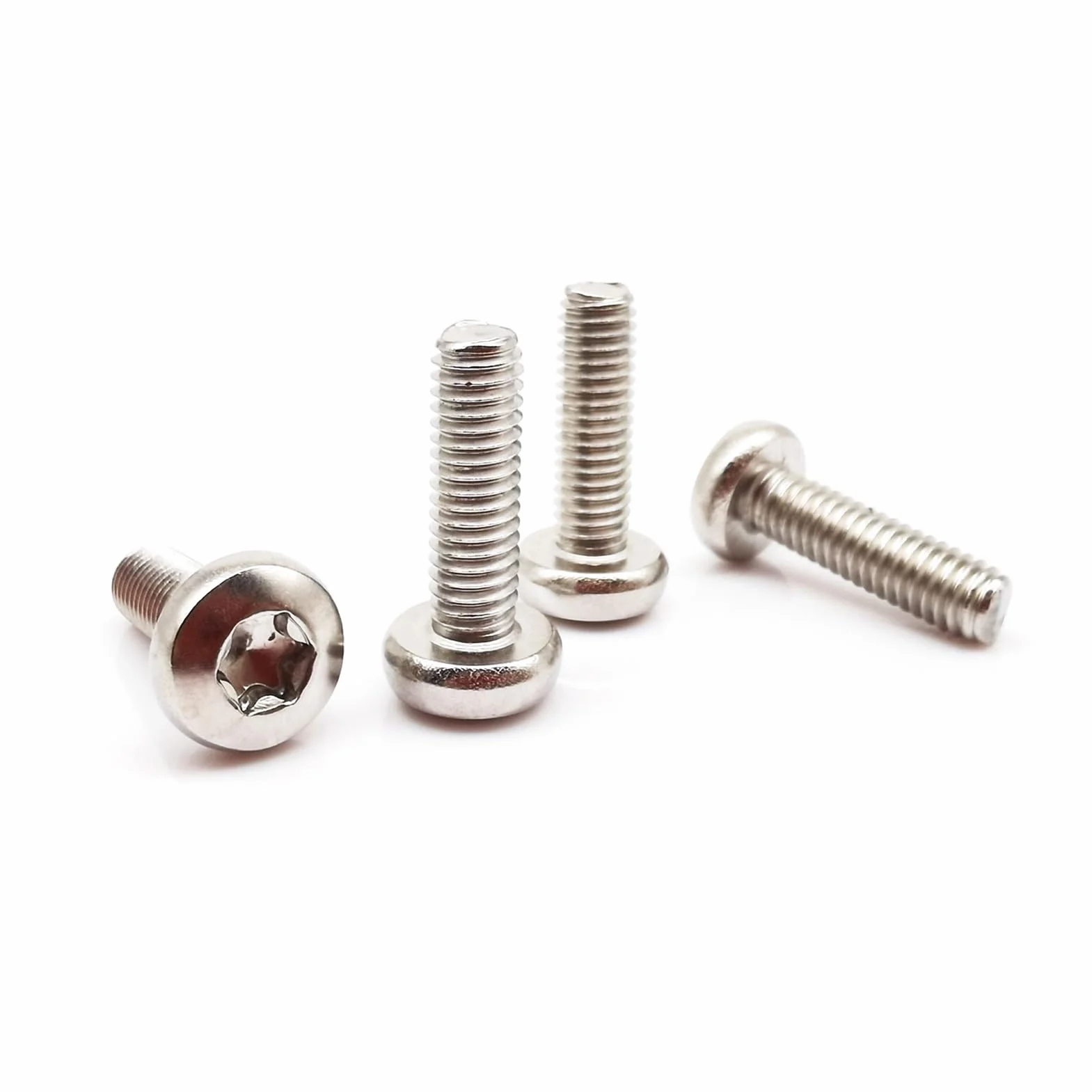 Bullone In Acciaio Inox A2-70 Torx Pan Vite A Testa Tonda M3 M3.5 M4 GB2672 304 L 3-60mm 10pcs