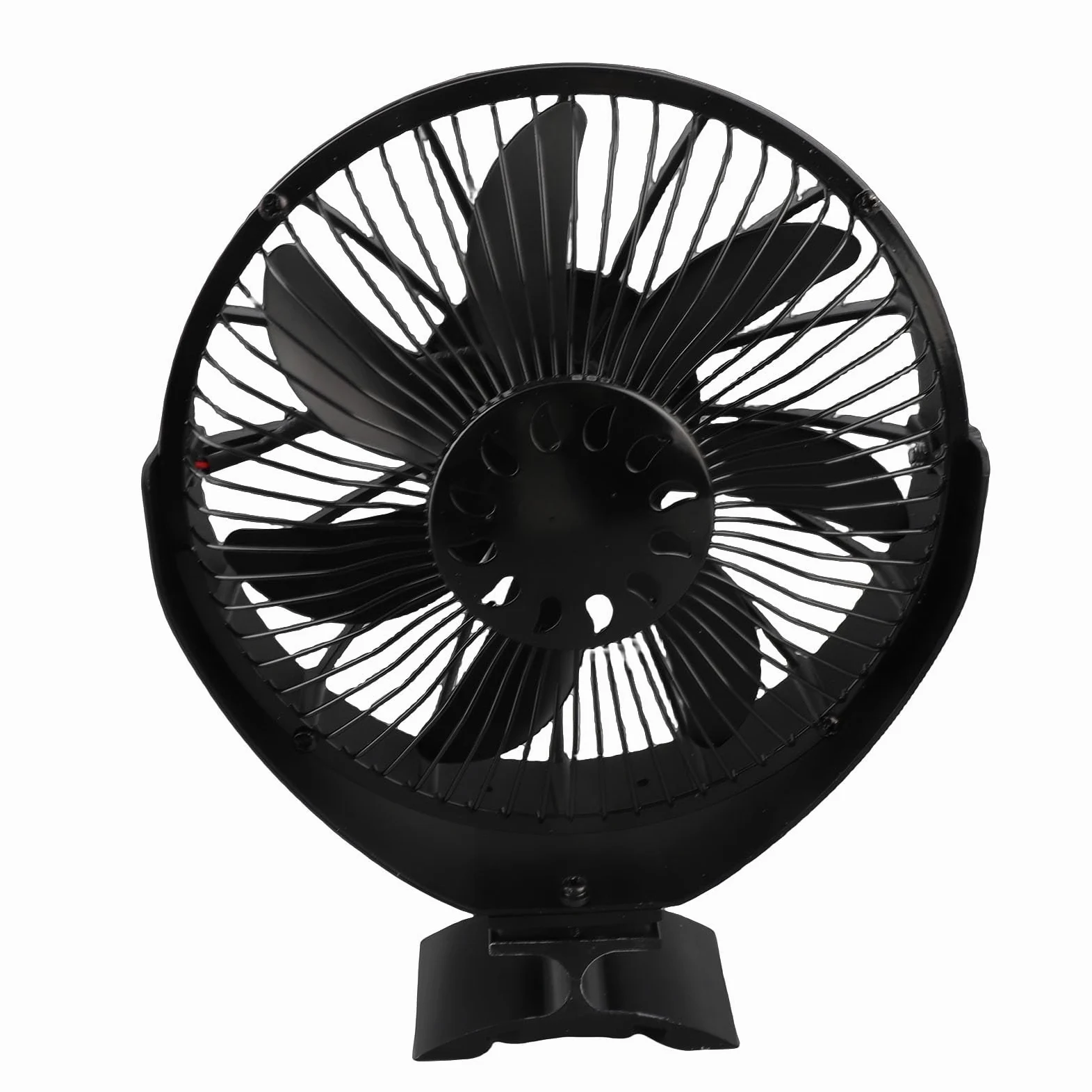 Ventilatore per Stufa a Legna con Calore, Protezione in Lega di Alluminio, Regolazione Manuale 360 Gradi, per Camini e Stufe a Legna