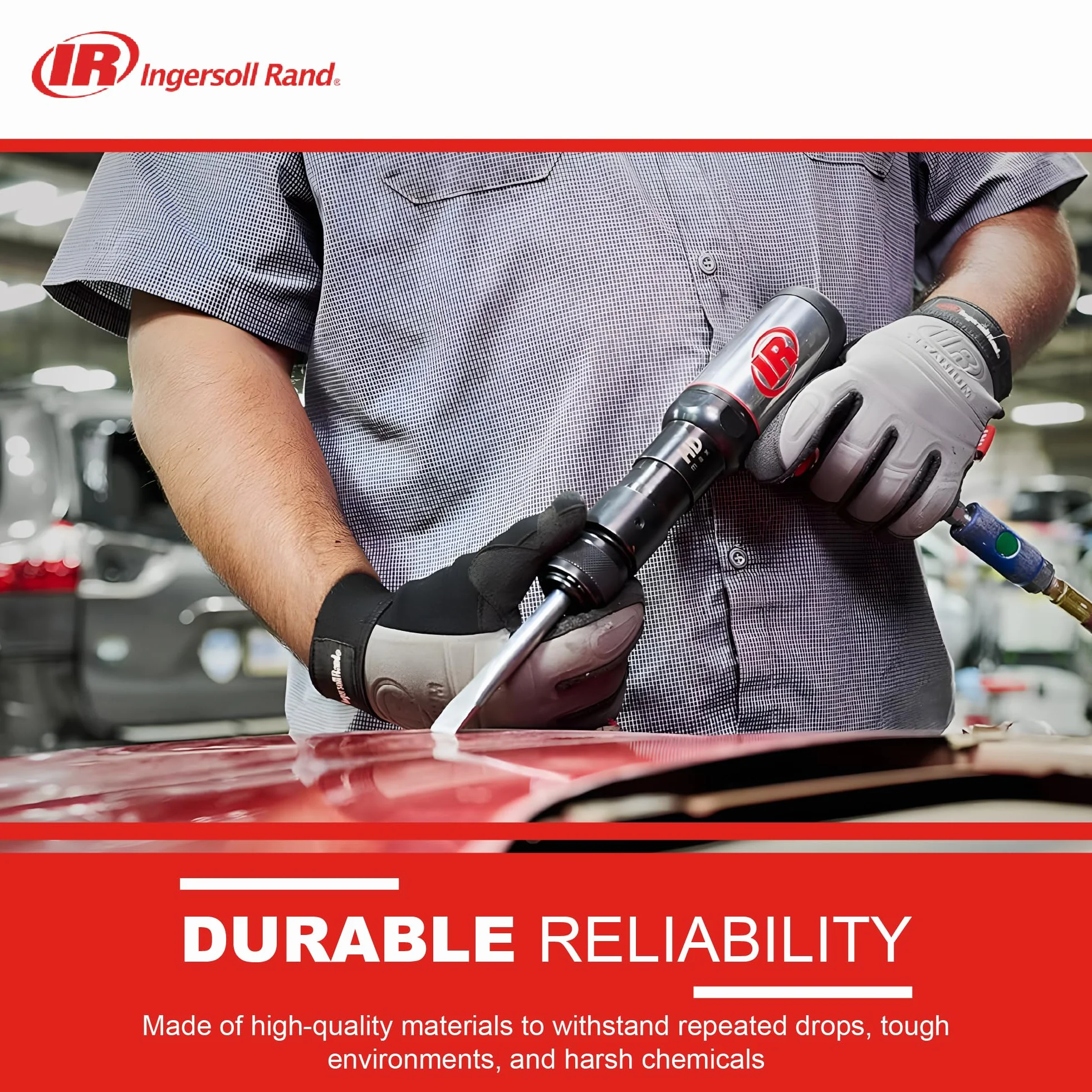 Ingersoll Rand Martello pneumatico 135MAX, 2600 colpi/min, corsa 76 mm, alesaggio 3/4" (19 mm)