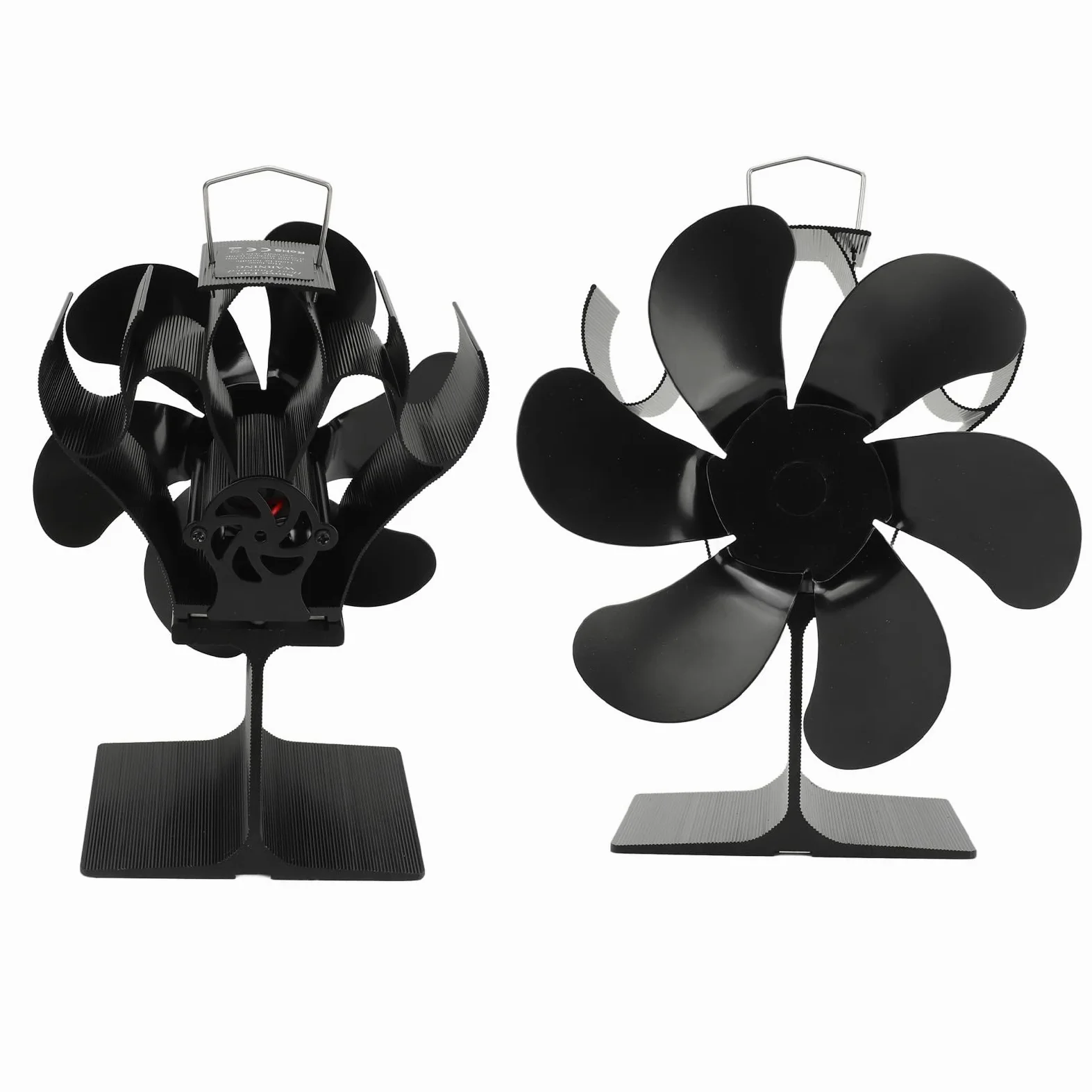 6 Ventilatore per stufa a legna/camino, termoelettrico, silenzioso, efficiente, in alluminio e ABS, antiruggine, per riscaldamento domestico, 180x144x100mm