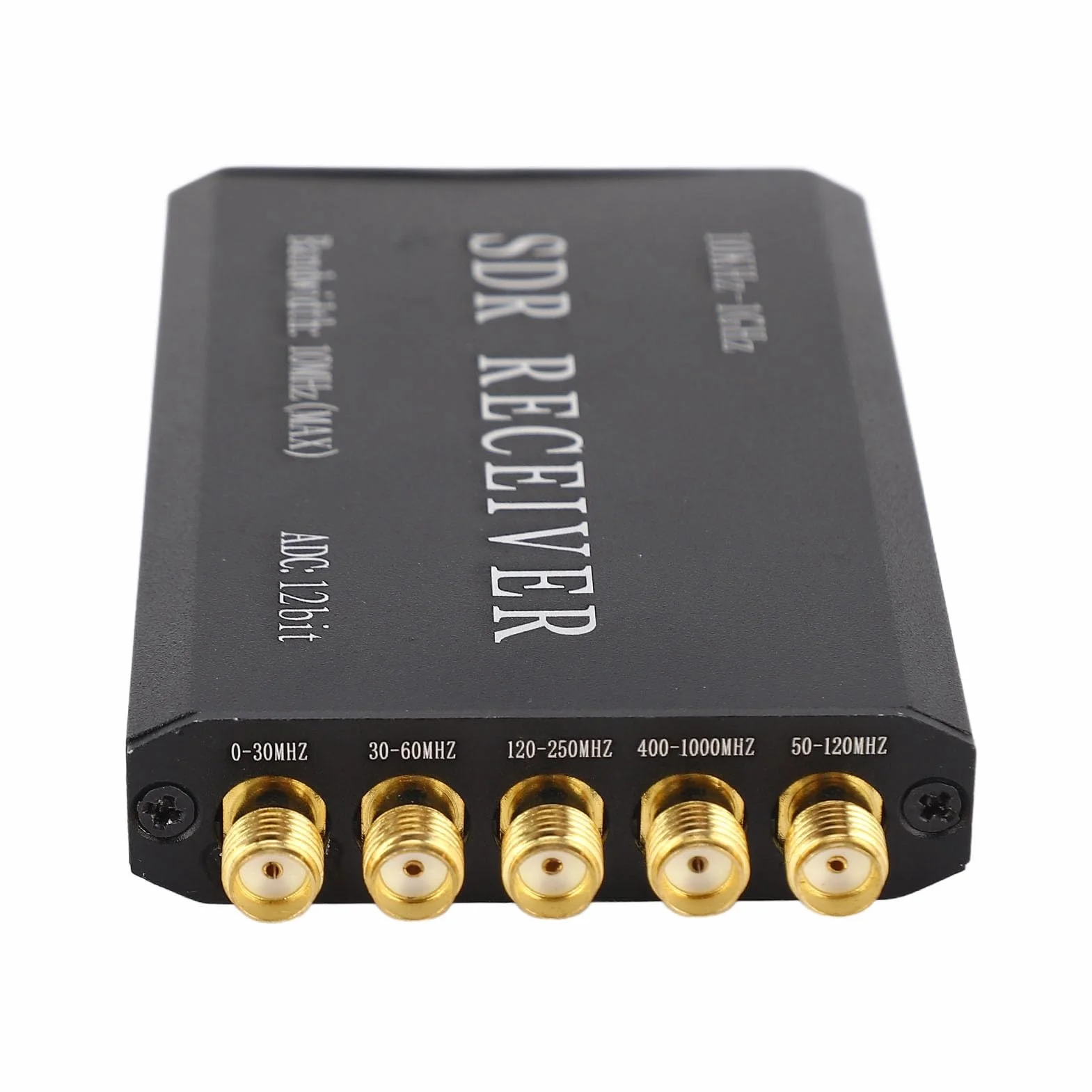 Ricevitore Radio Software-defined Semplificato Kit Ricevitore SDR USB Risoluzione 12 Bit 10k‑1GHz Larghezza di Banda 10MHz, Compatibile con GNURadio/SDR Touch, Adatto per