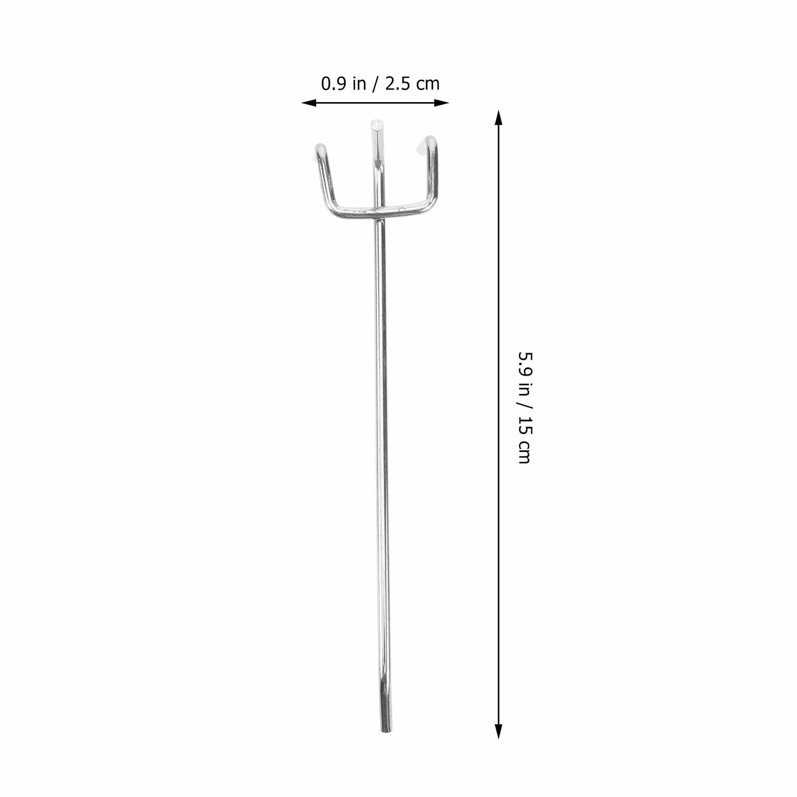 Ganci Per Pannelli Forati DOITOOL 50 Pezzi Metallo 15x2.5x2.5 cm