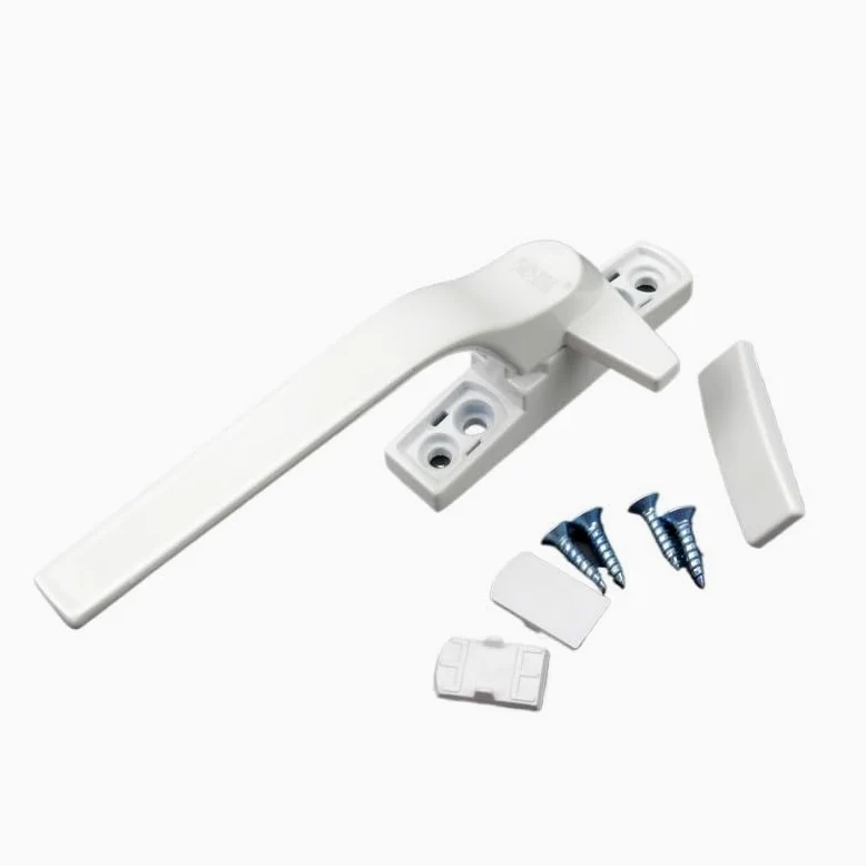 Maniglie per finestre in plastica e Acciaio con Serratura per Doppi vetri, Serratura per Porta in Lega di Alluminio, chiavistello per Porta in PVC