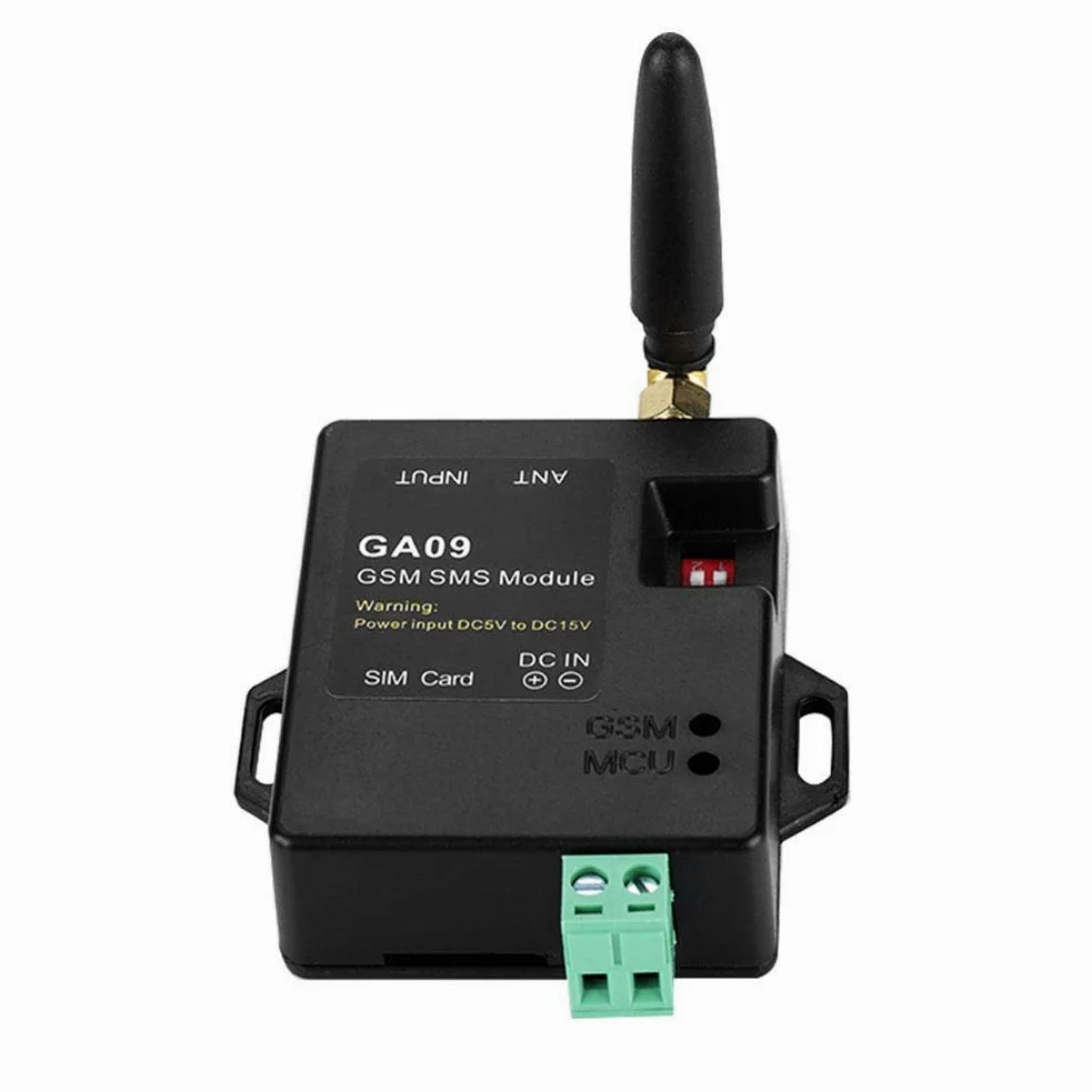 Mini Centrale di Allarme GSM a 8 Ingressi, Antifurto Wireless con Notifiche SMS e Chiamata Vocale per Porte e Finestre, Ideale per Casa e Ufficio