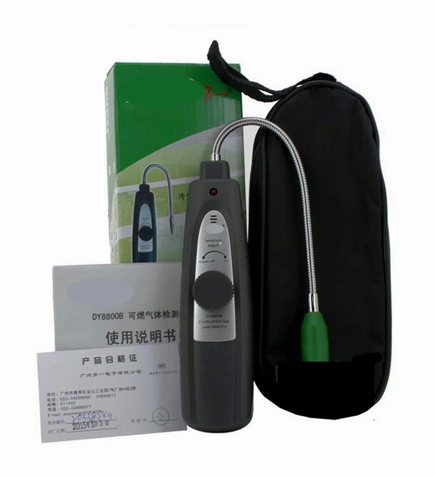 Rilevatore di gas, Prezzo del rilevatore portatile di perdite gas combustibili for metano, alcol, ammoniaca, vapore, nafta, analizzatore per lavoro, casa