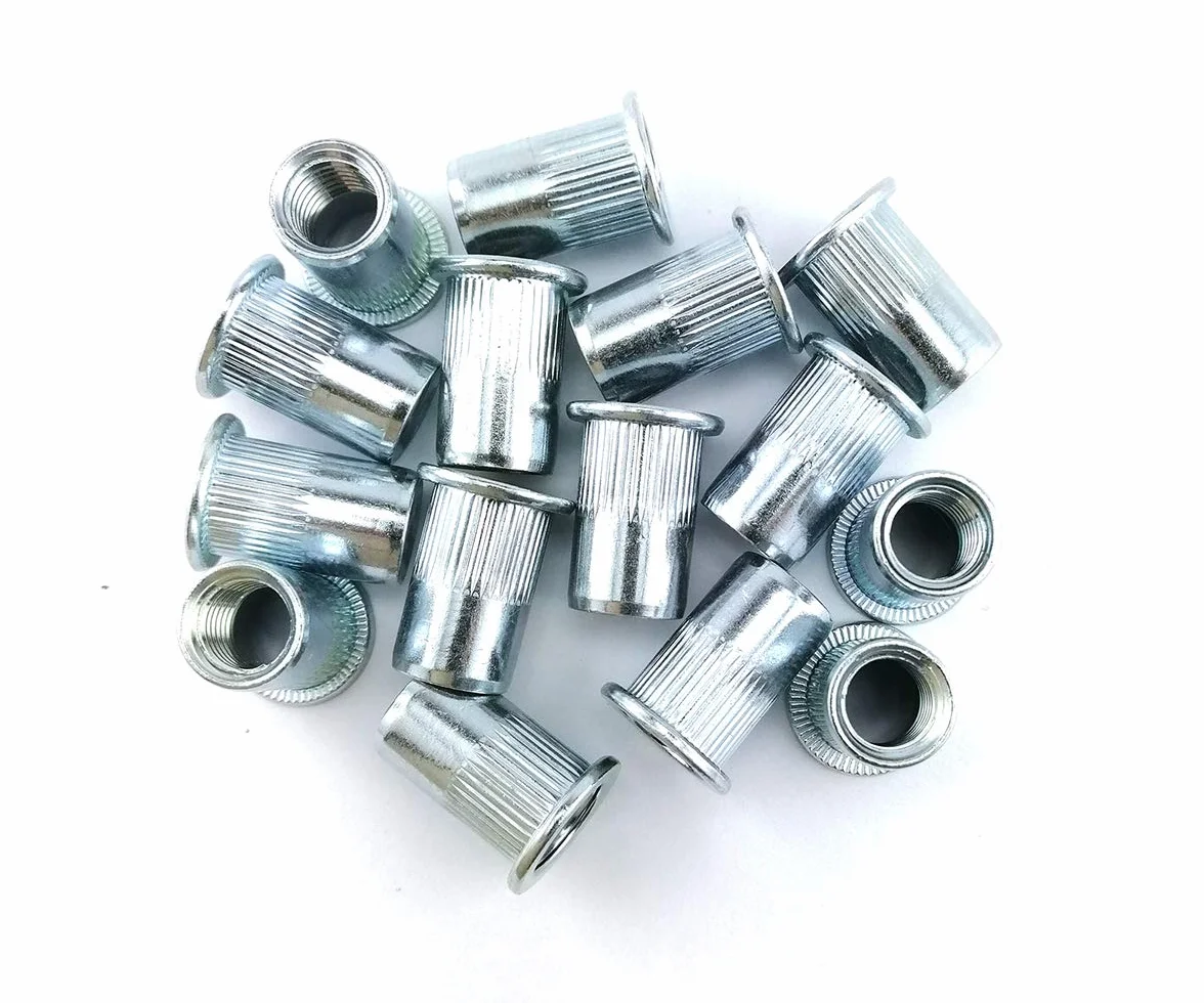 Dado a Rivetto con Flangia Piatta M5 20 Pezzi