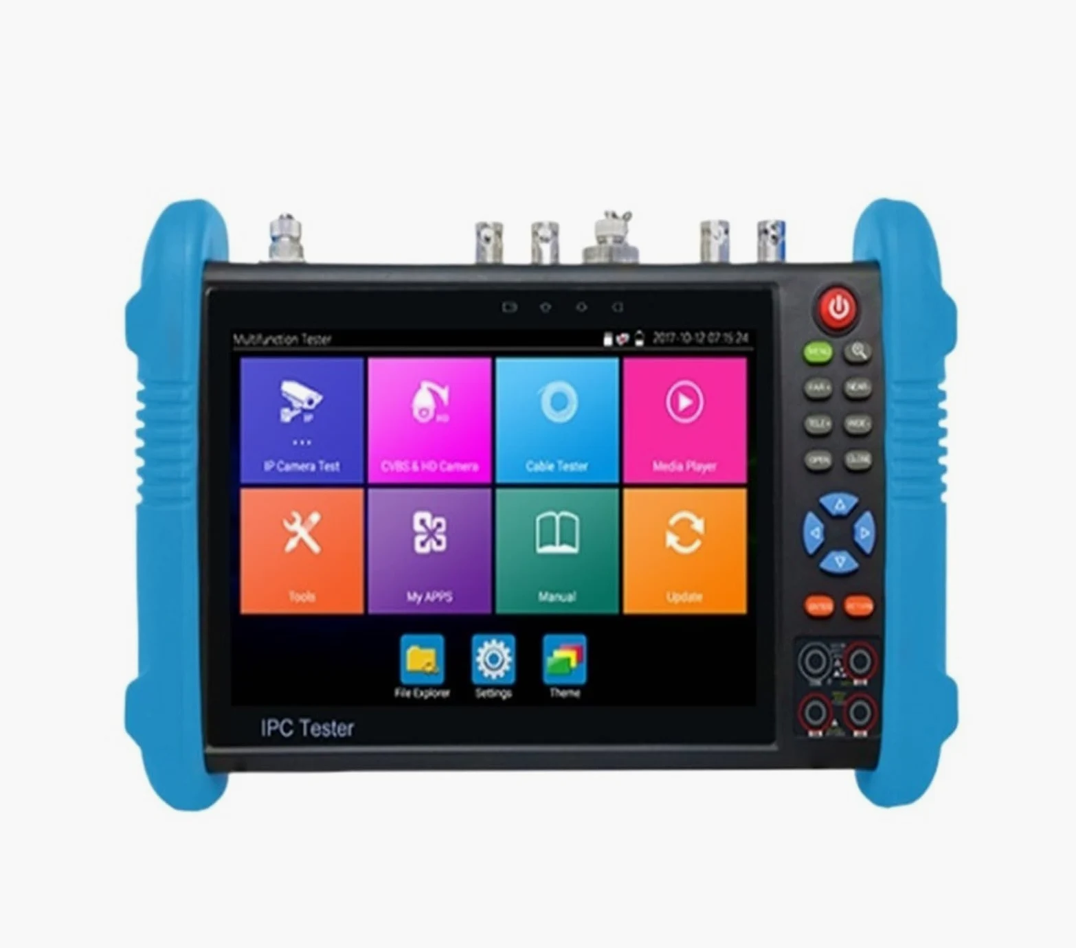 Tester per telecamere IP, Tester IPC 8K IPC9800PRO 7 "Telecamera CCTV 8MP AHD CVI TVI H.265 Tester Telecamera IP PTZ Tester For Cavi Ingresso VGA Tester CCTV Corpo piccolo, portatile e più facile da t