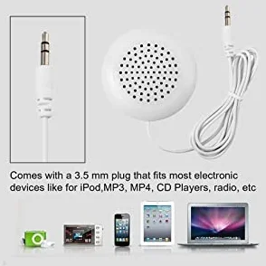 Yunir Altoparlante Portatile Mini Wired Altoparlante Stereo Stereo Multifunzione Subwoofer per Interni Domestici per MP3 MP4 Lettore CD Telefono Cellulare