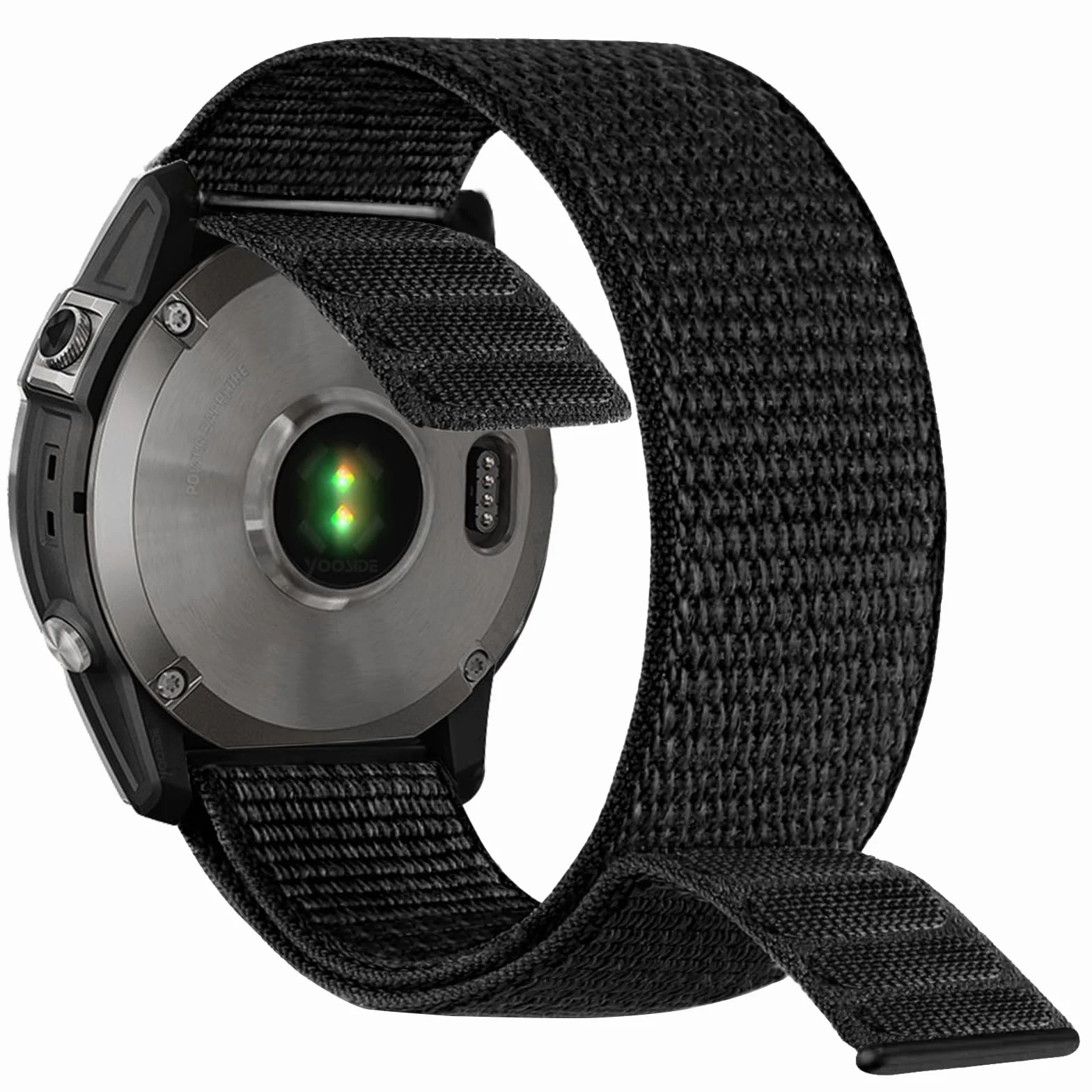 YOOSIDE Cinturino orologio in nylon con gancio e anello per Fenix 6 / Fenix 5, 22mm Polsino sportivo ultraleggero ad asciugatura rapida per Garmin Fenix 6 Pro/Sapphire,Instinct,Fenix 5 Plus
