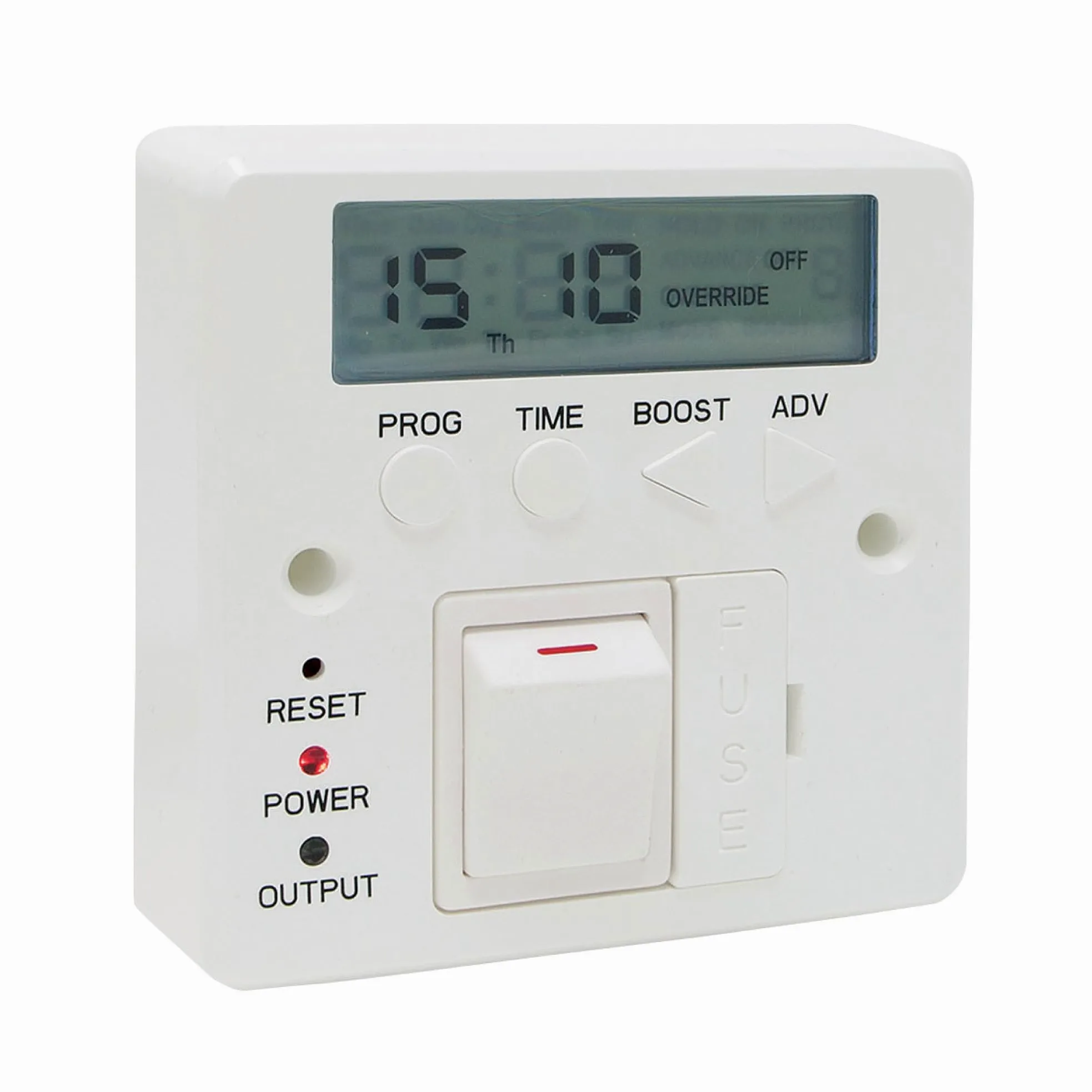 Timer digitale programmabile con fusibile
