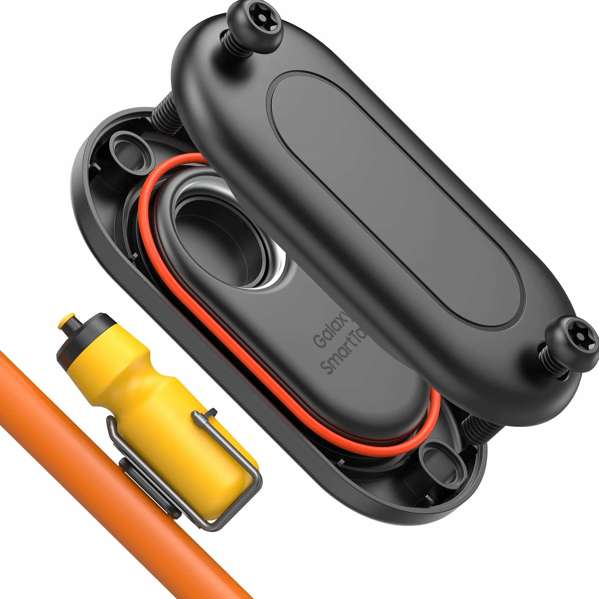 Supporto da bicicletta per Samsung SmartTag 2, universale, SmartTag 2, impermeabile, nascosto per bicicletta, GPS, per bicicletta, antifurto