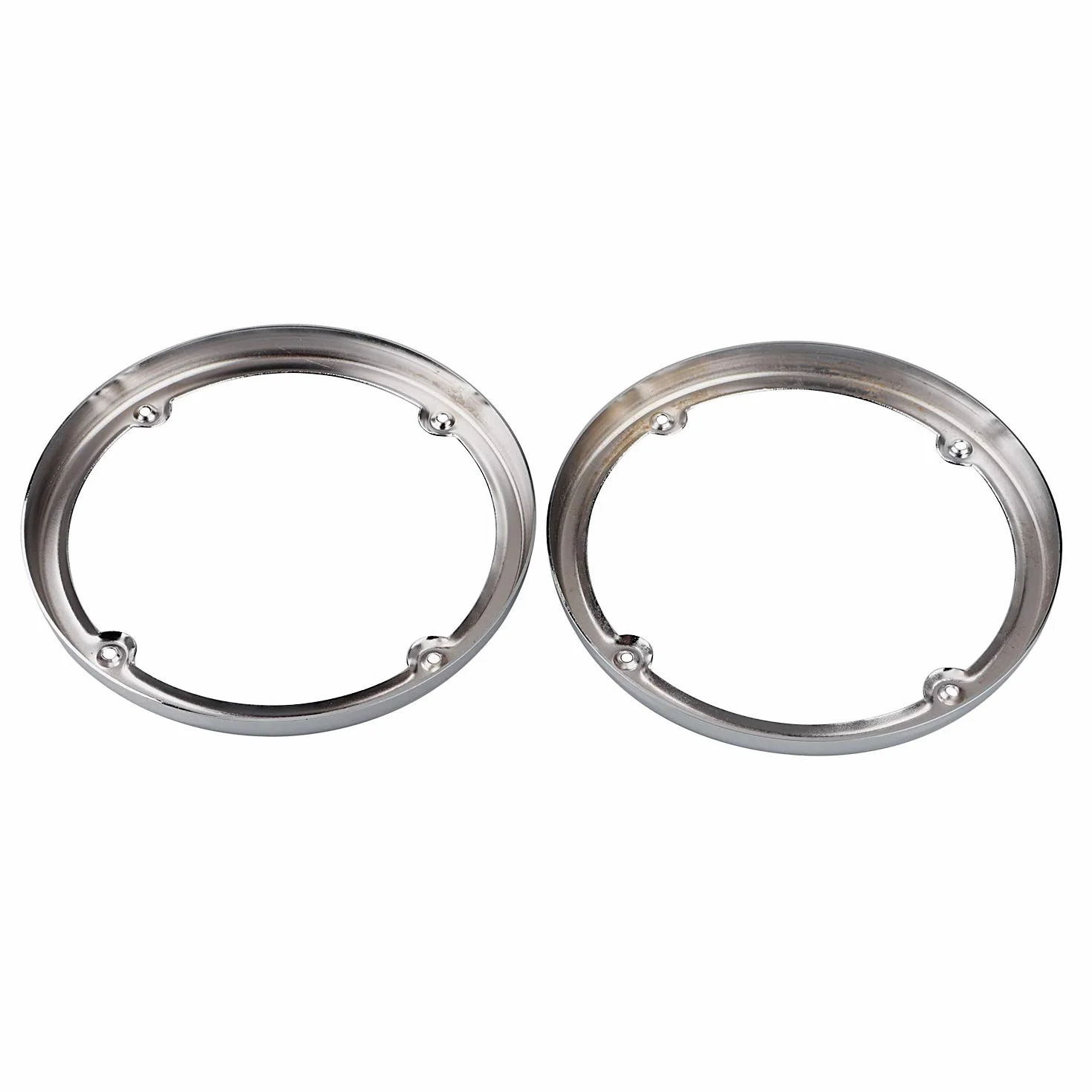 Cromo Tour Pak Altoparlante Posteriore Griglia Accenti Cornici Trim per Harley Touring FLHTCU FLHTK FLHTCUTG 2014-2023