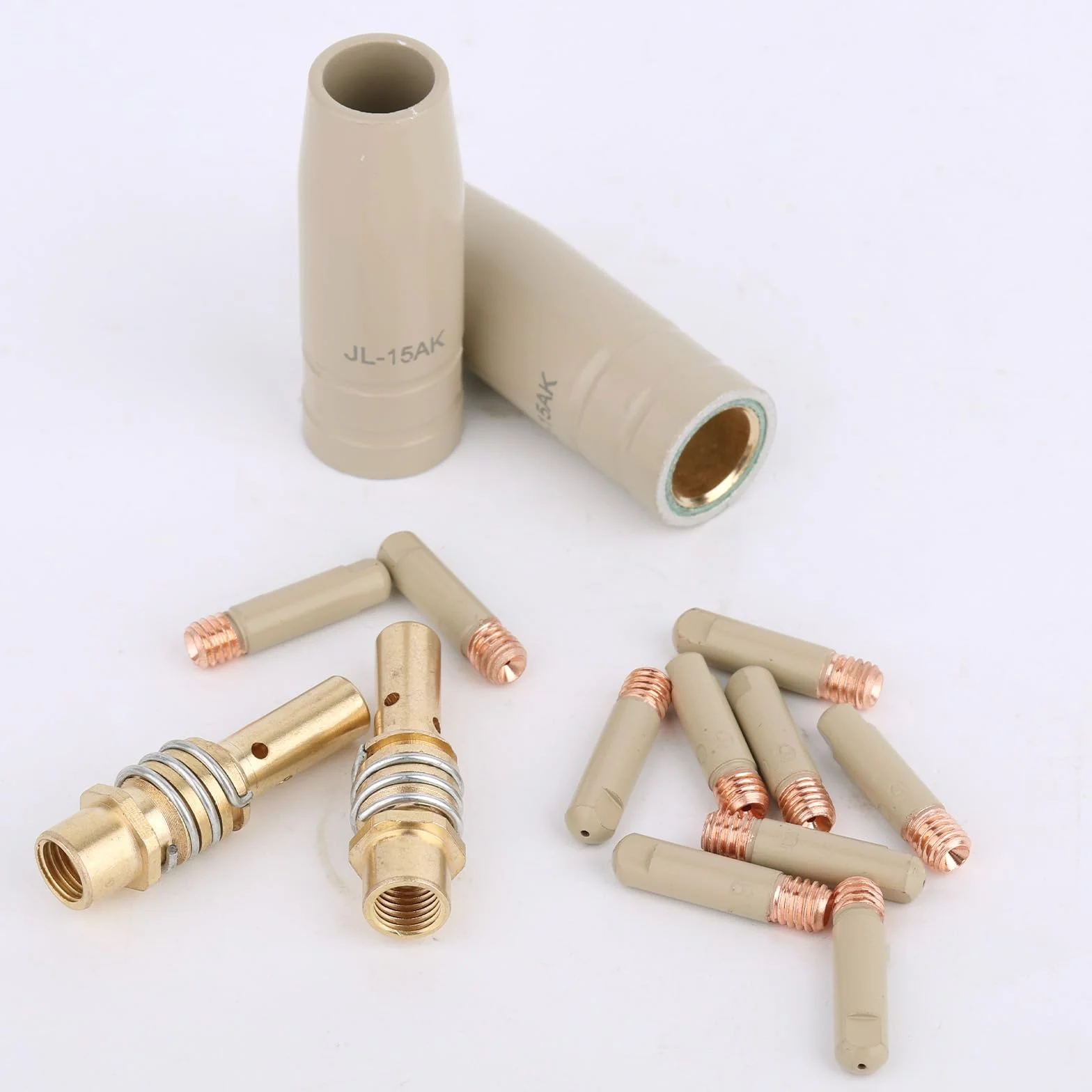 Ugello per Saldatura MIG Antiaderente 14pz Compatibile MB15 15AK 0,9mm