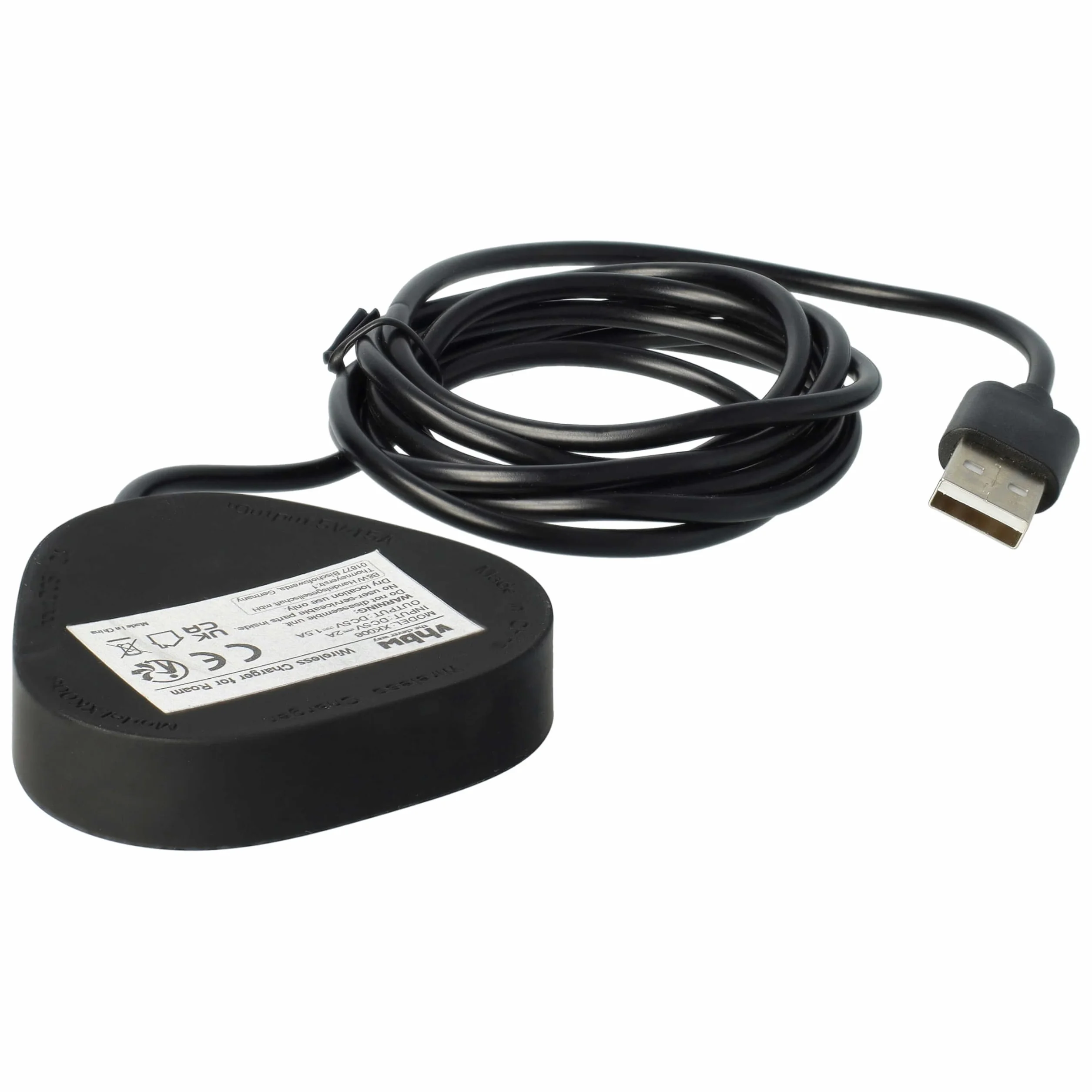 vhbw stazione di ricarica compatibile con Sono Roam 2 altoparlanti - Cavo di ricarica 145 cm nero