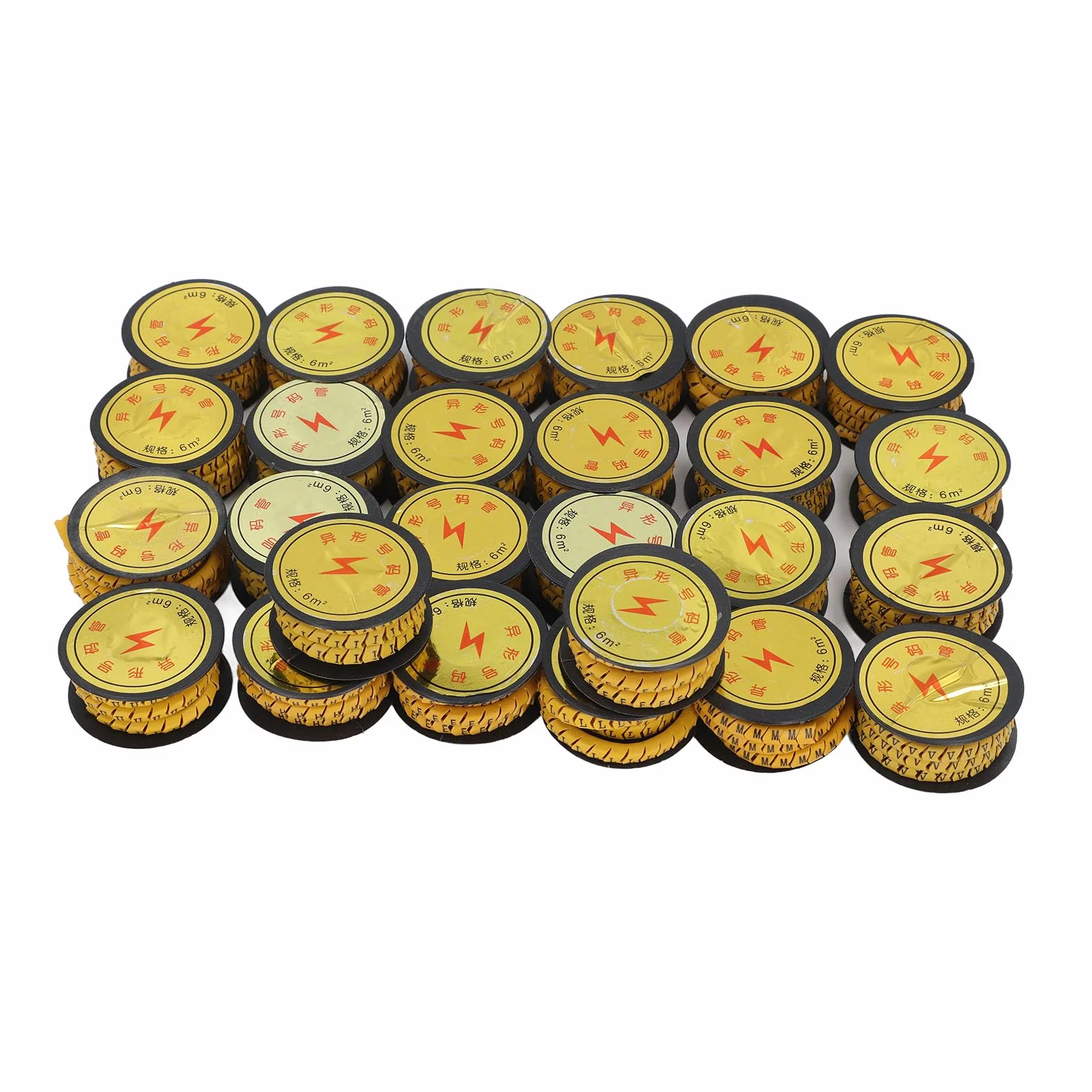 Segnacavi Lettera 26PCS Set PVC A-Z EC Marcatura (6m²)