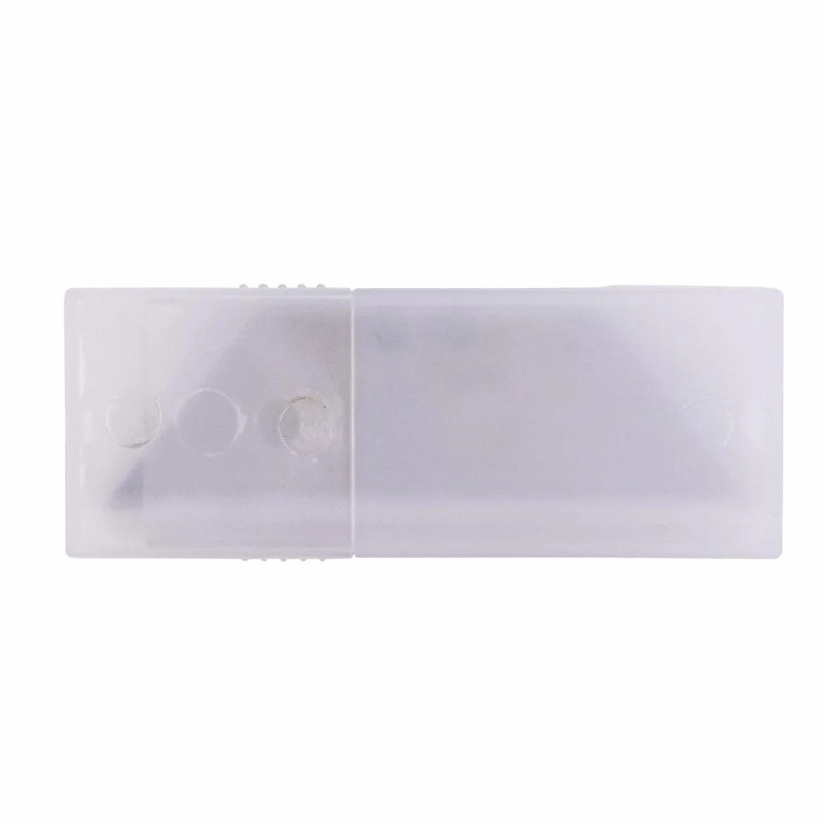 DONAU SAFETY Set di lame trapezoidali 10 pezzi 19 x 61 mm acciaio temprato per taglierino di sicurezza 19 mm