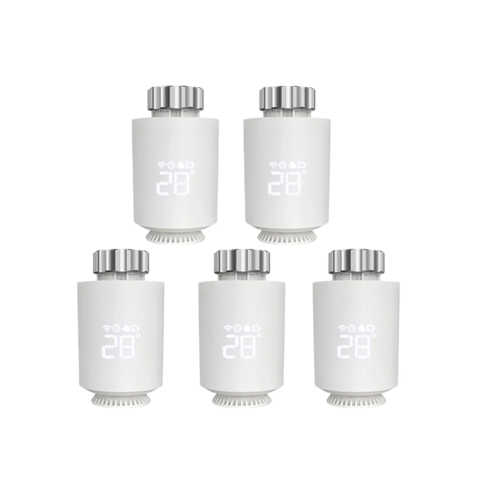 Supporto For Regolatore Di Temperatura Della Valvola Termostatica Smart TRV Del'attuatore Del Radiatore Tuya ZigBee Risparmia Sui Costi Di Riscaldamento Energetico