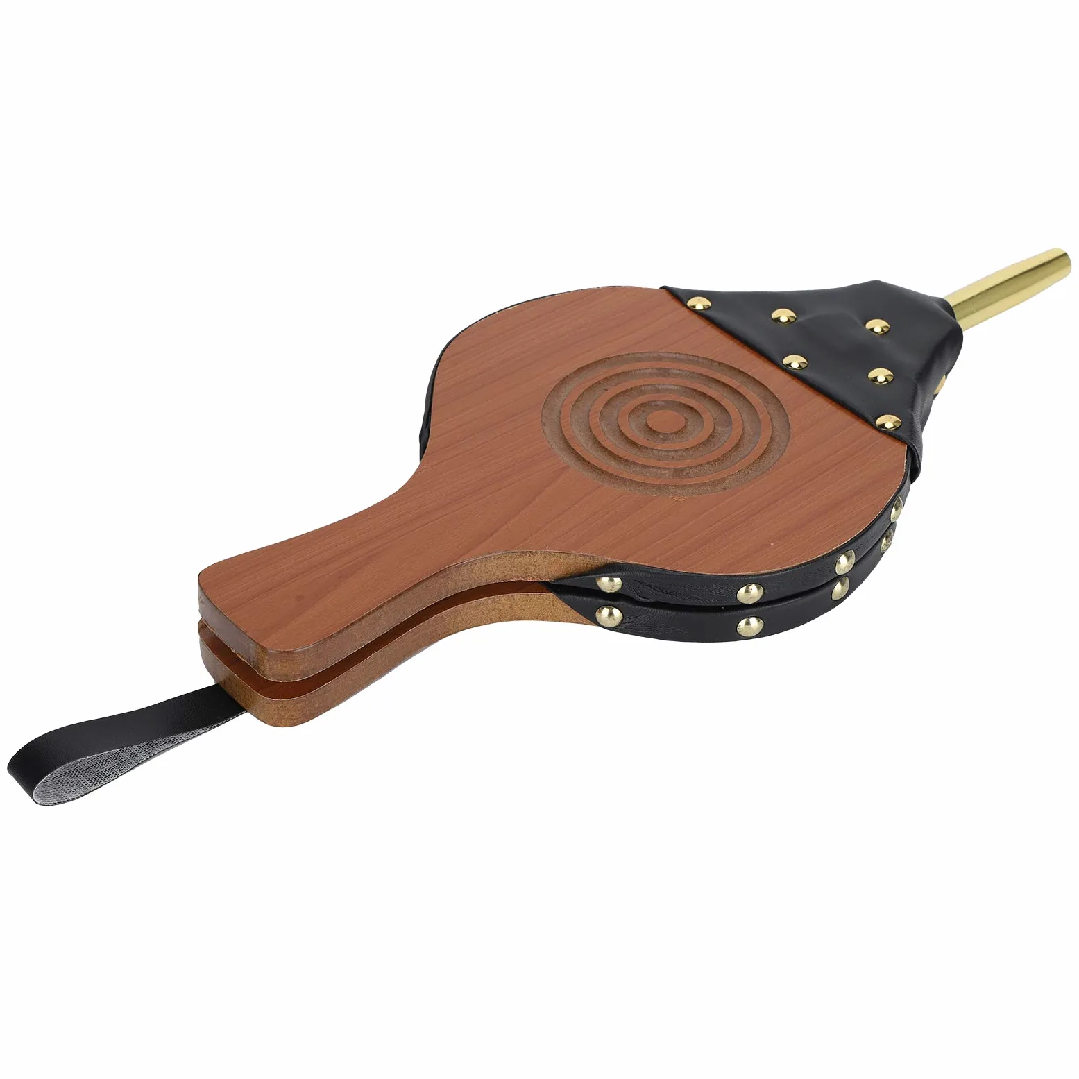 Soffiatore for camino manuale Camino in legno a soffietto Strumenti for il fuoco for barbecue da campeggio all'aperto