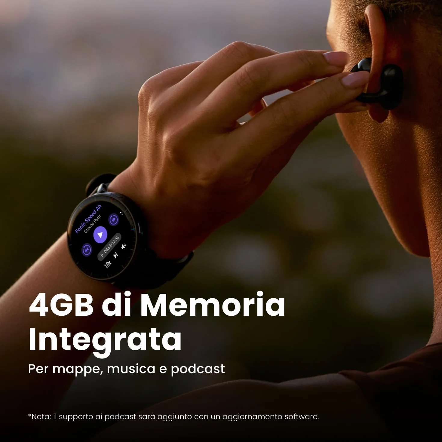 Amazfit Active Max 48mm Smartwatch 1,5'' AMOLED, 25 Giorni Autonomia, Mappe Offline, NFC, GPS, 4GB di Memoria, 170+ Sportive, 5 ATM, Monitoraggio Fitness, Sonno & Battito per Android/iPhone