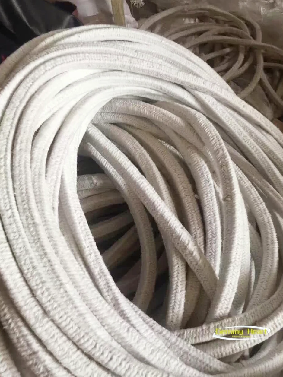 Nastro adesivo in fibra di ceramica ad alta temperatura – 5 m di isolamento ignifugo per sigillatura industriale e uso ad alta temperatura (20 mm x 20 mm)