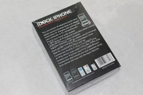 Nd Dock infrarossi AV Video Output per iPhone 3G 3GS iPod