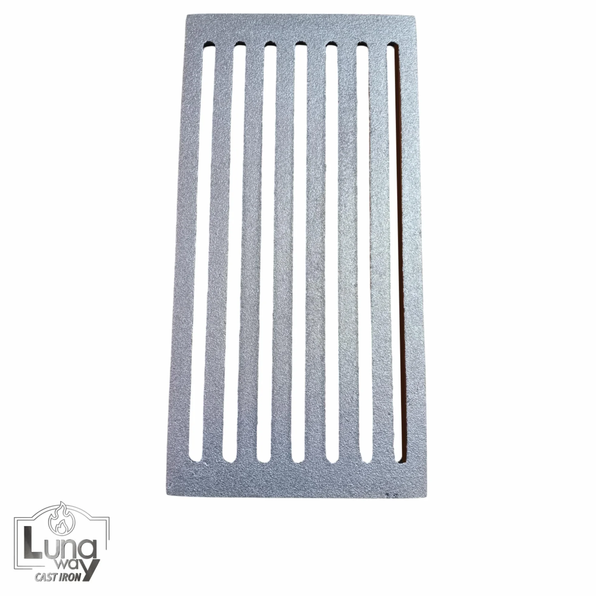 30 x 15 x 1 cm - Griglia per cenere in ghisa | Ottimizza il tiraggio camino | Resistente alte temperature | Facile pulizia, Qualità 100% ghisa by LUNA WAY CAST IRON