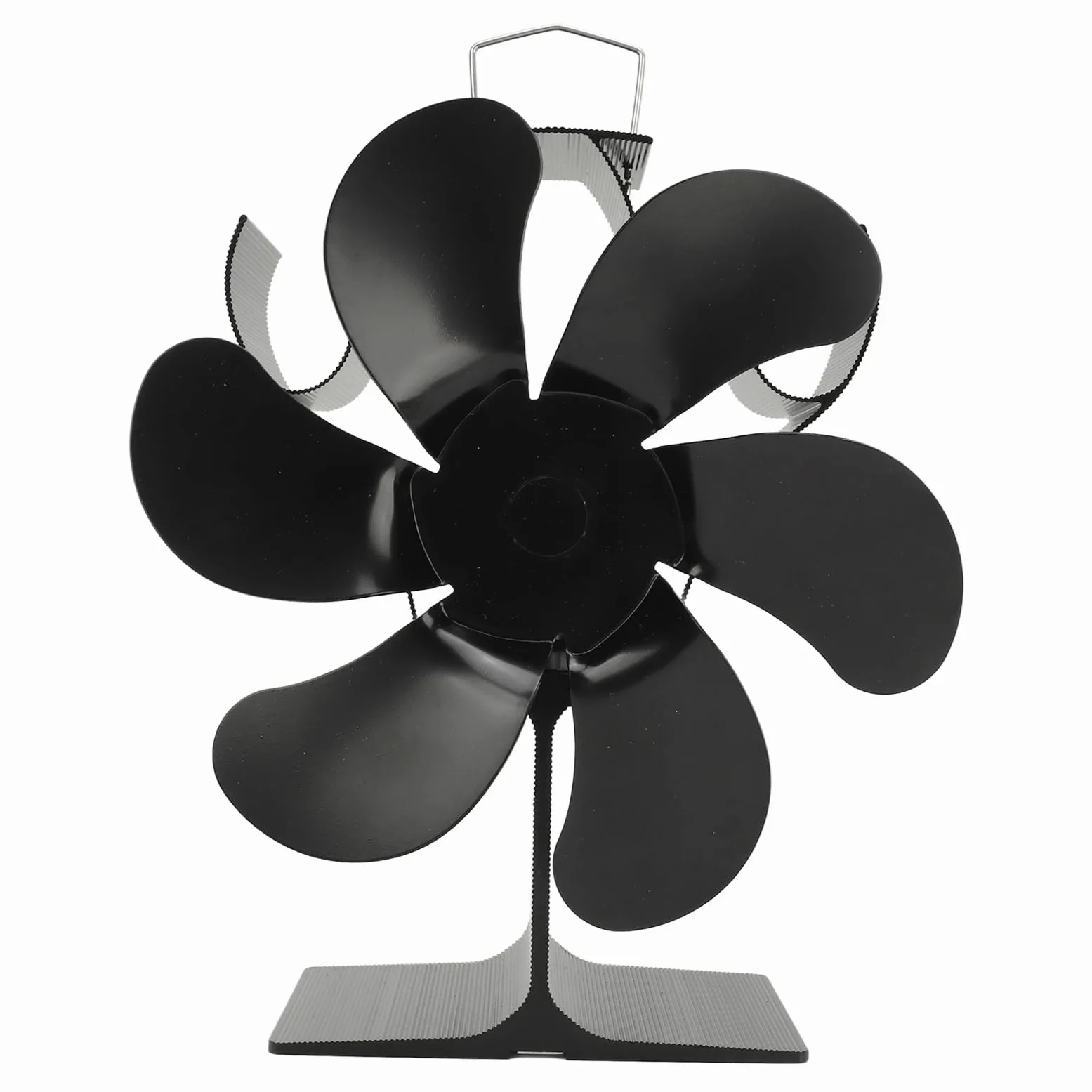 6 Ventilatore per stufa a legna/camino, termoelettrico, silenzioso, efficiente, in alluminio e ABS, antiruggine, per riscaldamento domestico, 180x144x100mm