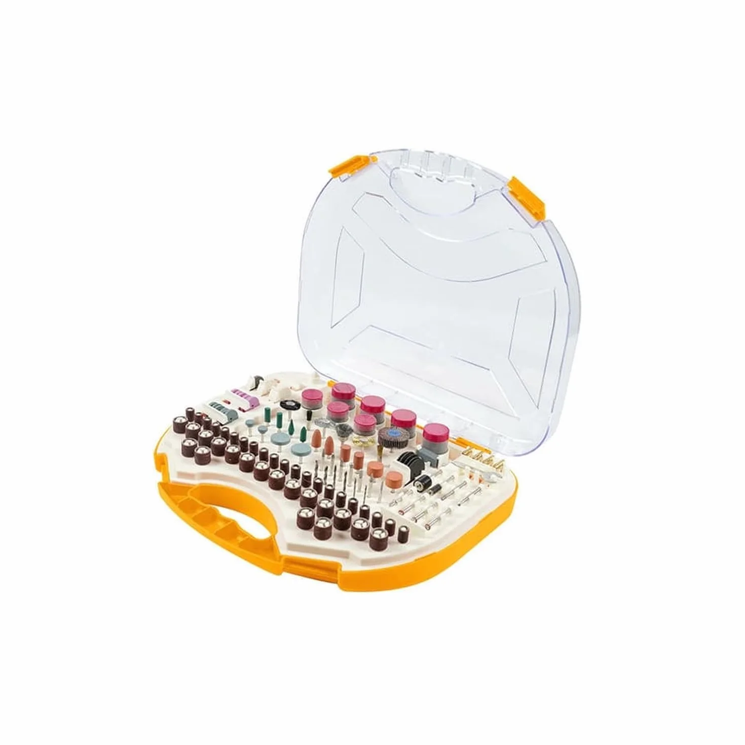 Avilia Set Valigetta Accessori Levigatura Lucidatura per Mini Smerigliatrice 250 Utensili Multifunzione
