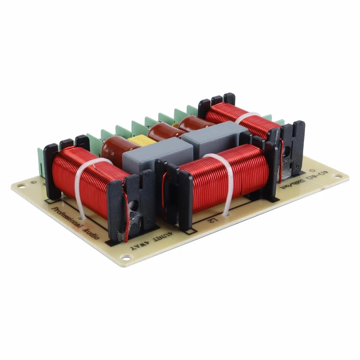 Crossover a 4 vie per altoparlanti, 250 W 4-8 Ohm alti e medi con doppio divisore di bassa frequenza, per auto, impianto stereo domestico