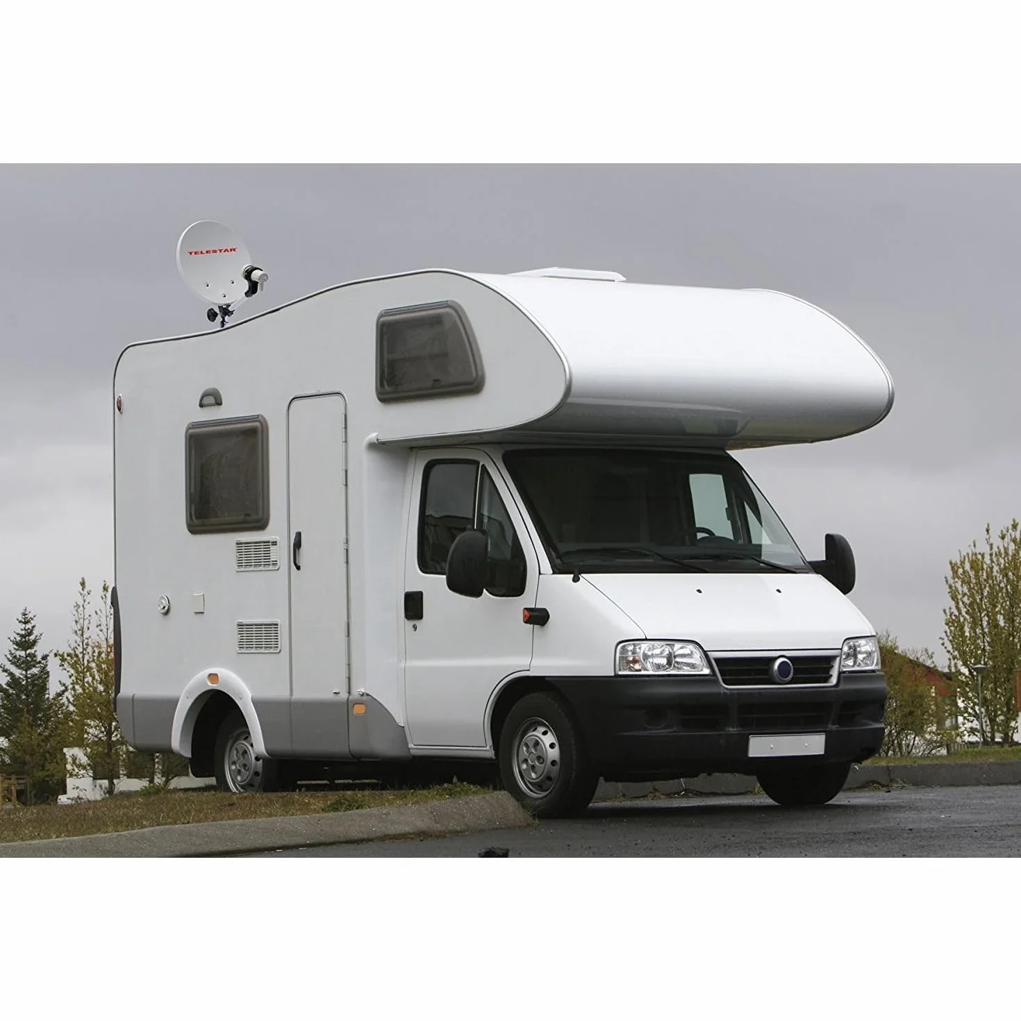 Telestar 35 Parabola satellitare da campeggio, Bianco, 35 cm (13.7 pollici)
