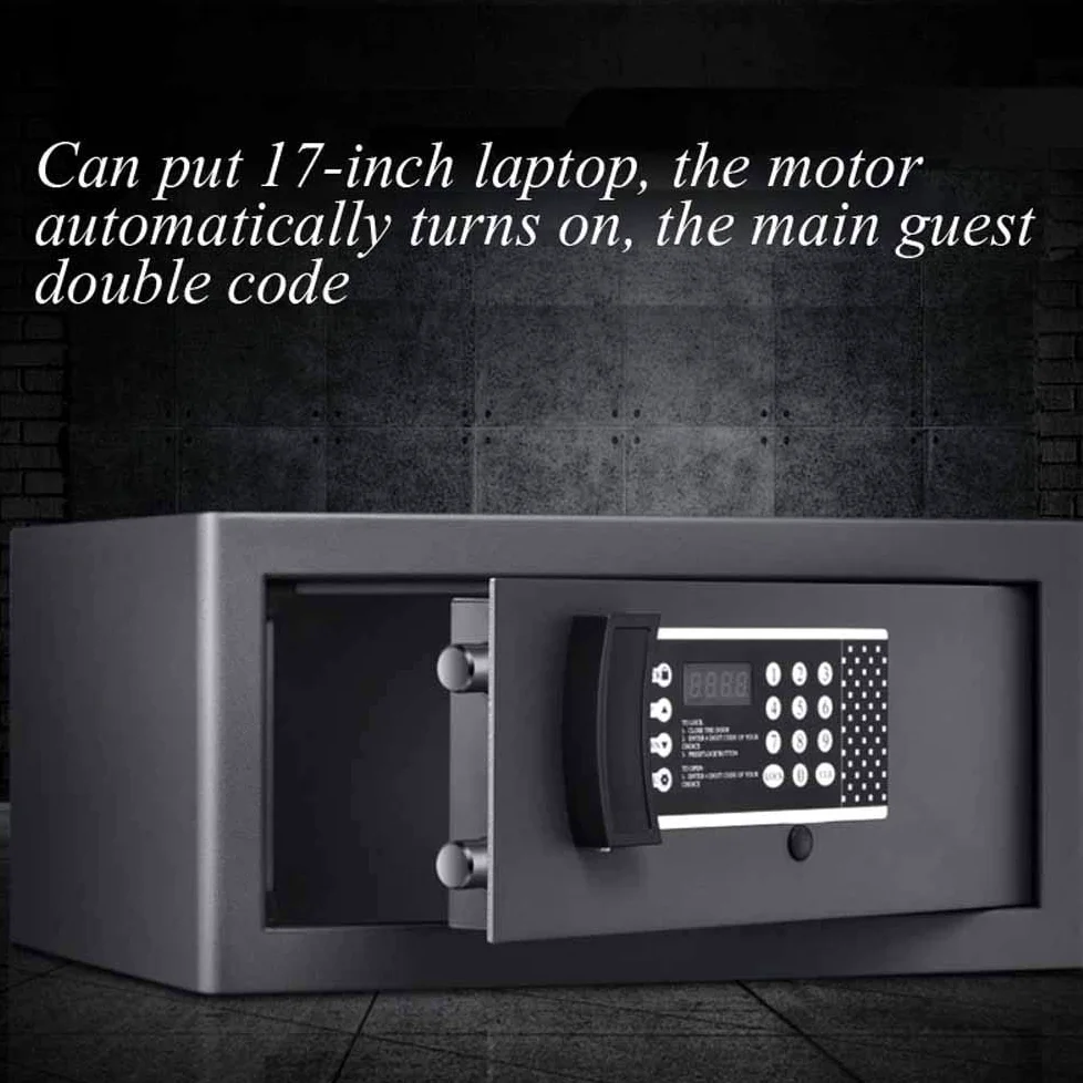 Cassaforte di Sicurezza, Cassette portavalori per Ufficio Cassetta di Sicurezza Cassaforte dell'hotel Casa Piccola cassaforte Password Elettronica Mini cassaforte antifurto in Acciaio Cassef
