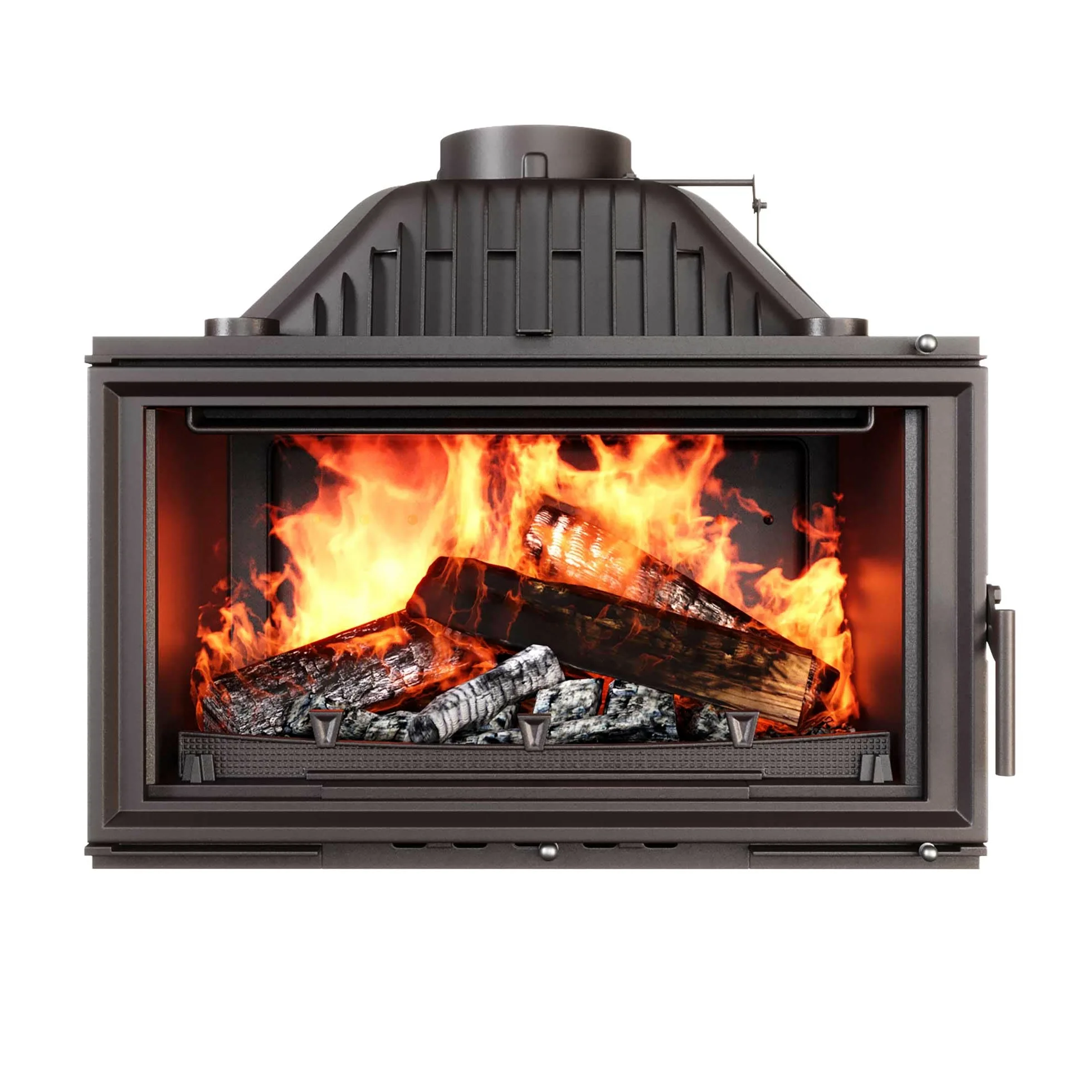 Inserto per camino a legna in ghisa - W15 (13,5 kW) ECO
