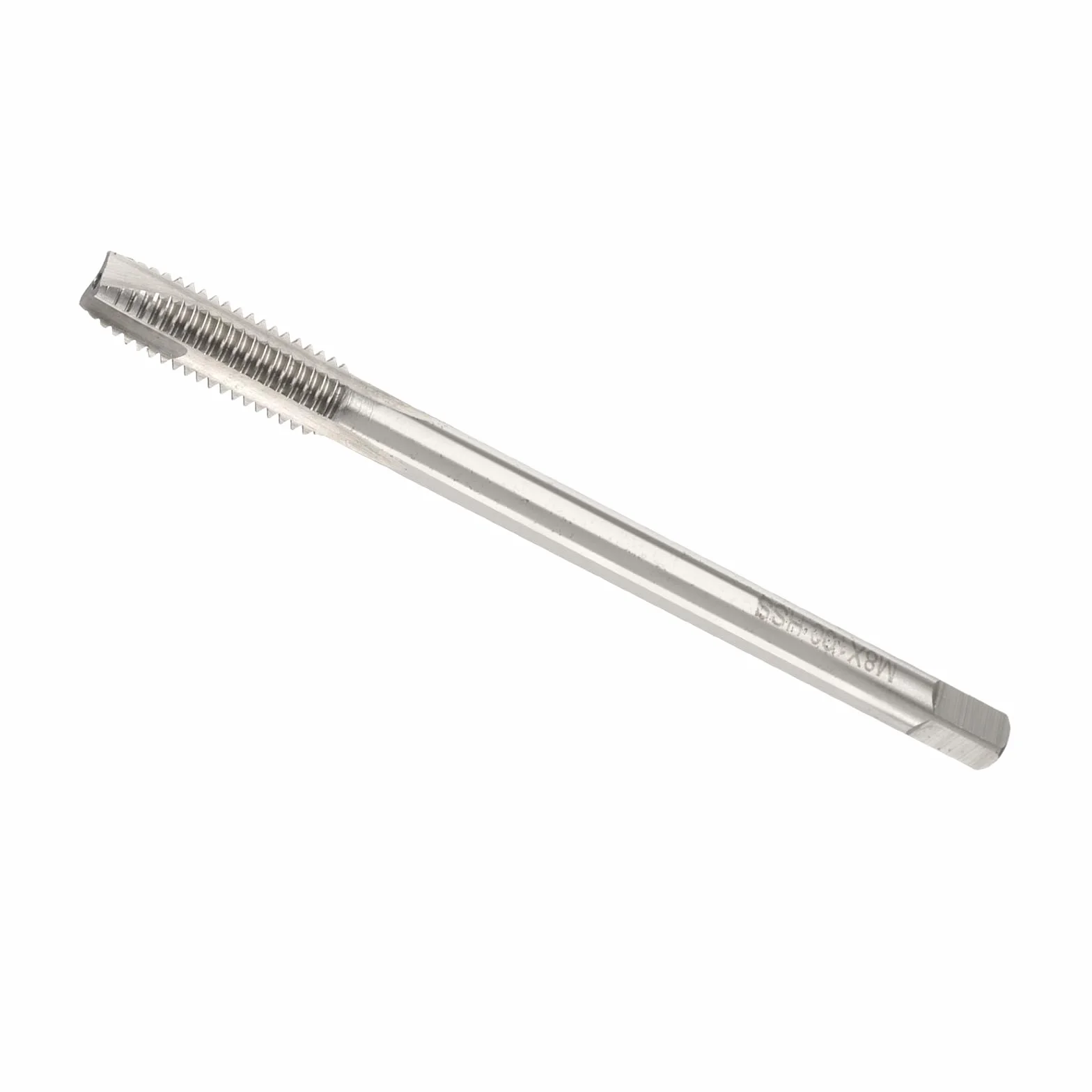 QUARKZMAN Maschio Filettatura M8 x 1.25 H2 100mm Acciaio ad Alta Velocità