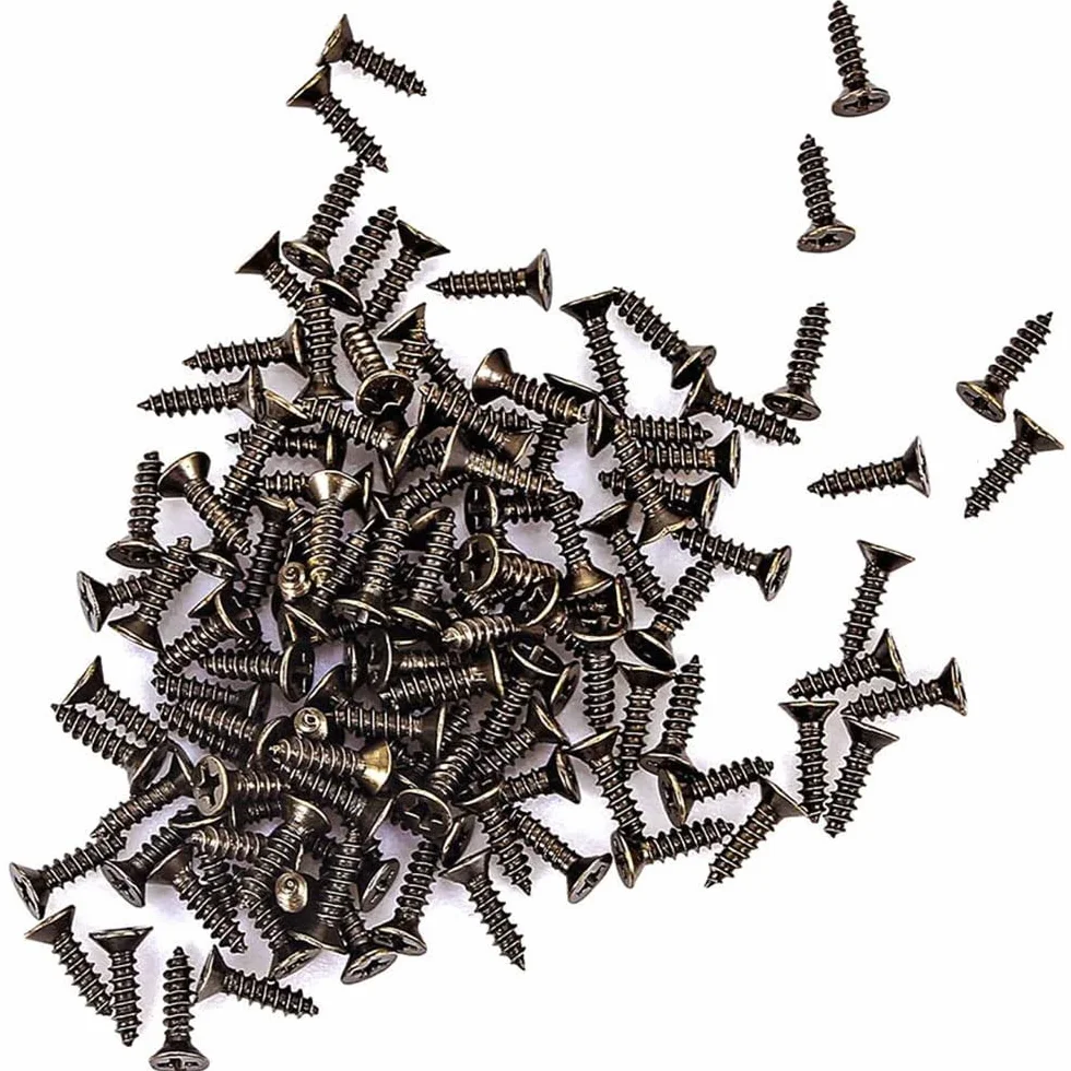 Antico Hasp di Bronzo 20 Pezzi per Scatola di Gioielli in Legno Decorativa