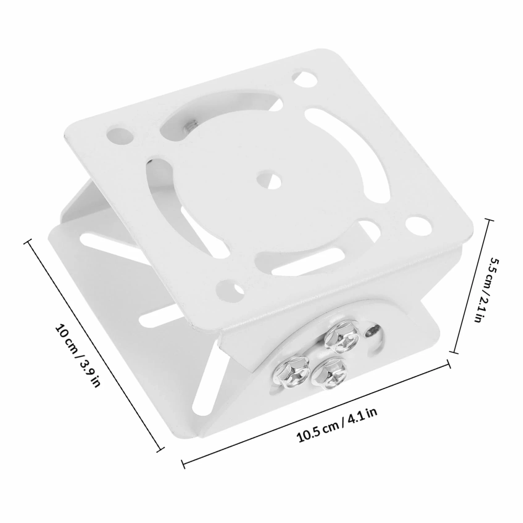 Alipis Supporto per Telecamera Staffa in Bianco 3 Facile da Installare da Usare per Accessori di Sorveglianza